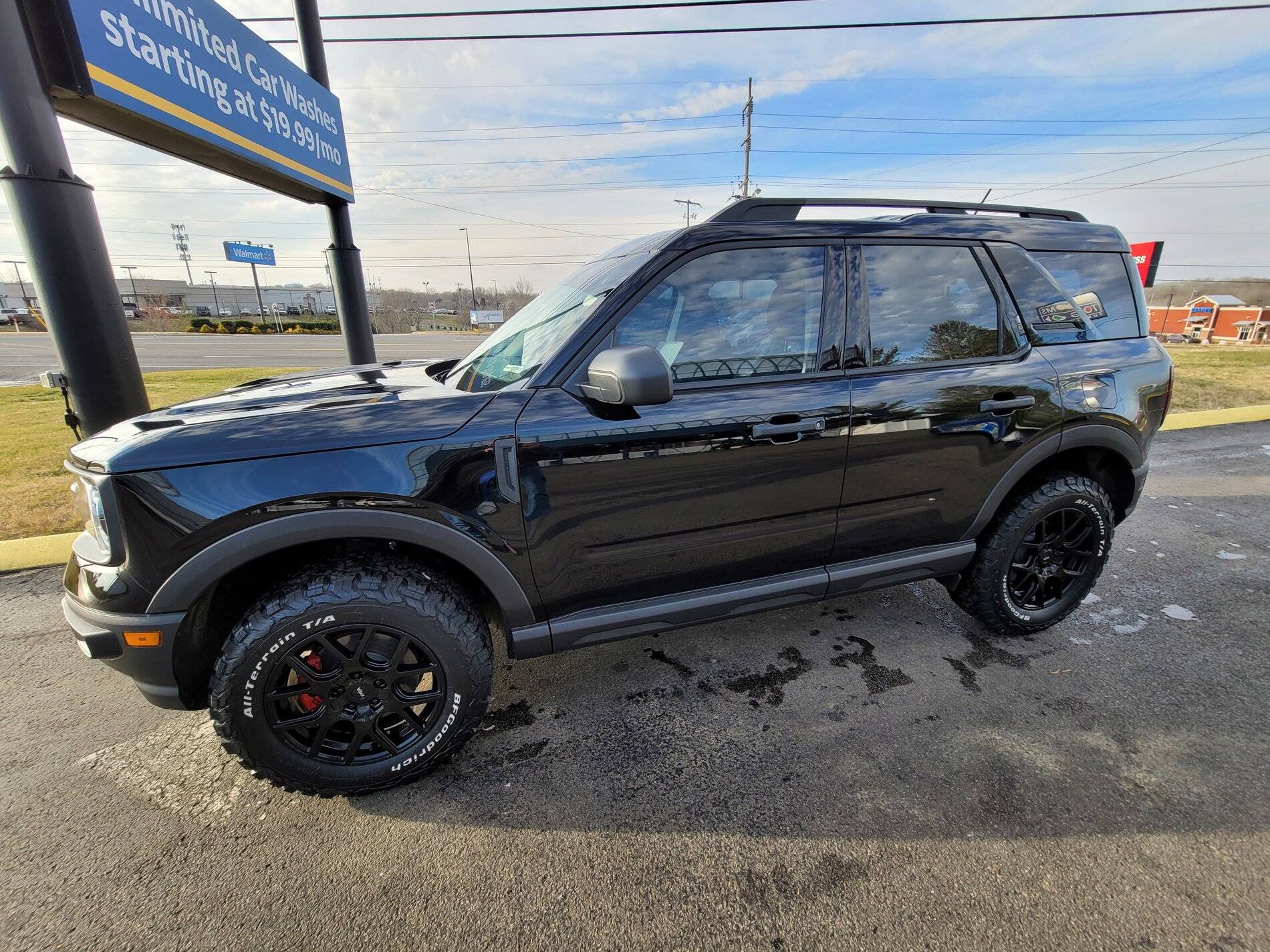Ford Bronco Sport Installed Rough Country 1.5" Lift Kit and KO2's + Red Letters and Red Brake Calipers 20210208_153439
