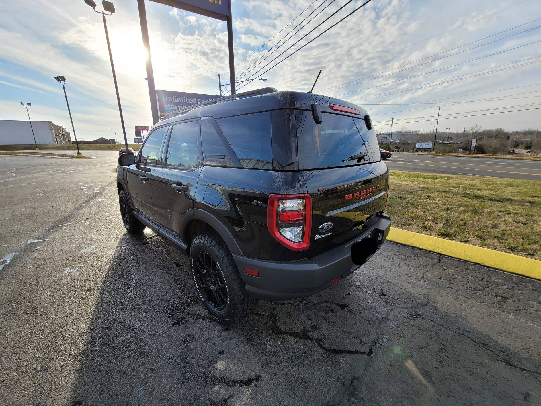 Ford Bronco Sport Installed Rough Country 1.5" Lift Kit and KO2's + Red Letters and Red Brake Calipers 20210208_153351