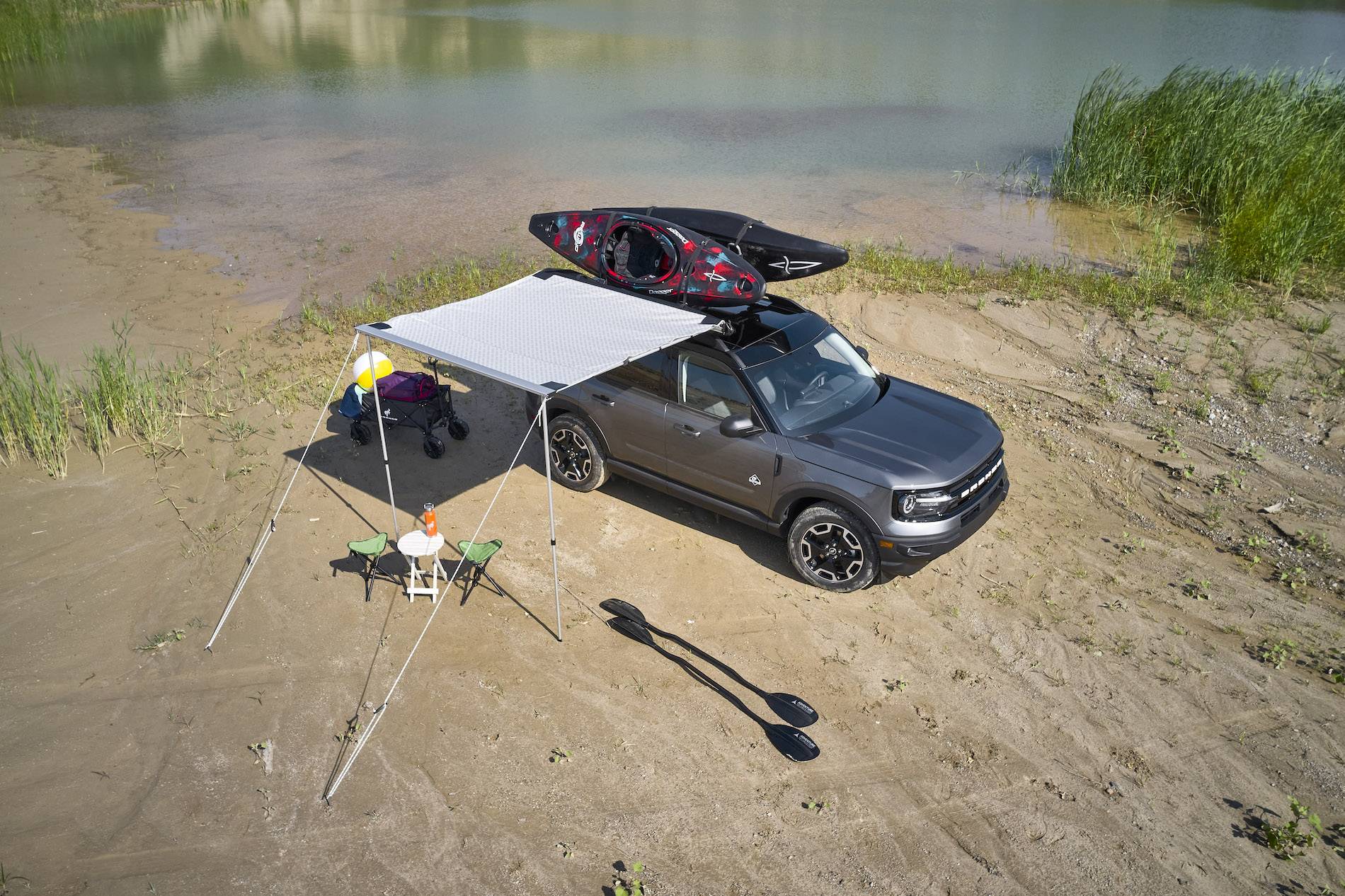 Ford Bronco Sport Bronco Sport Gets Five Ford Lifestyle Accessory Bundles: Bike, Water, Snow, Camping, Cargo Bronco-Sport_Water