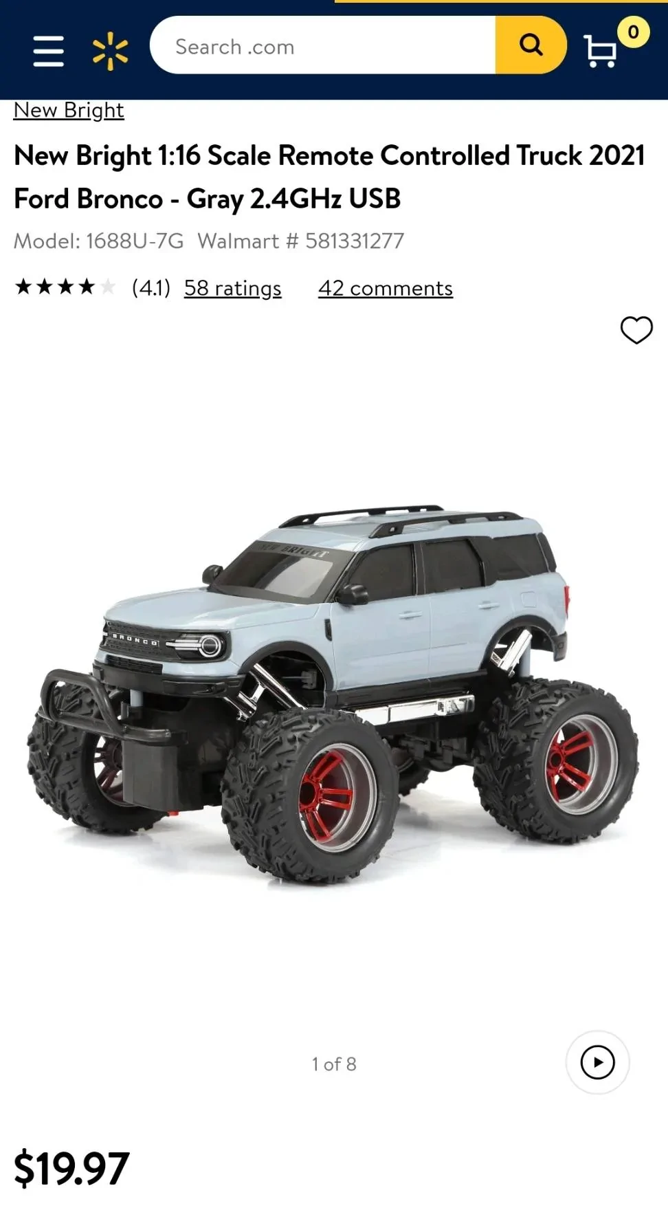 Ford Bronco Sport Bronco Sport REMOTE CONTROL CAR Screenshot_20210209-180304_Chrom