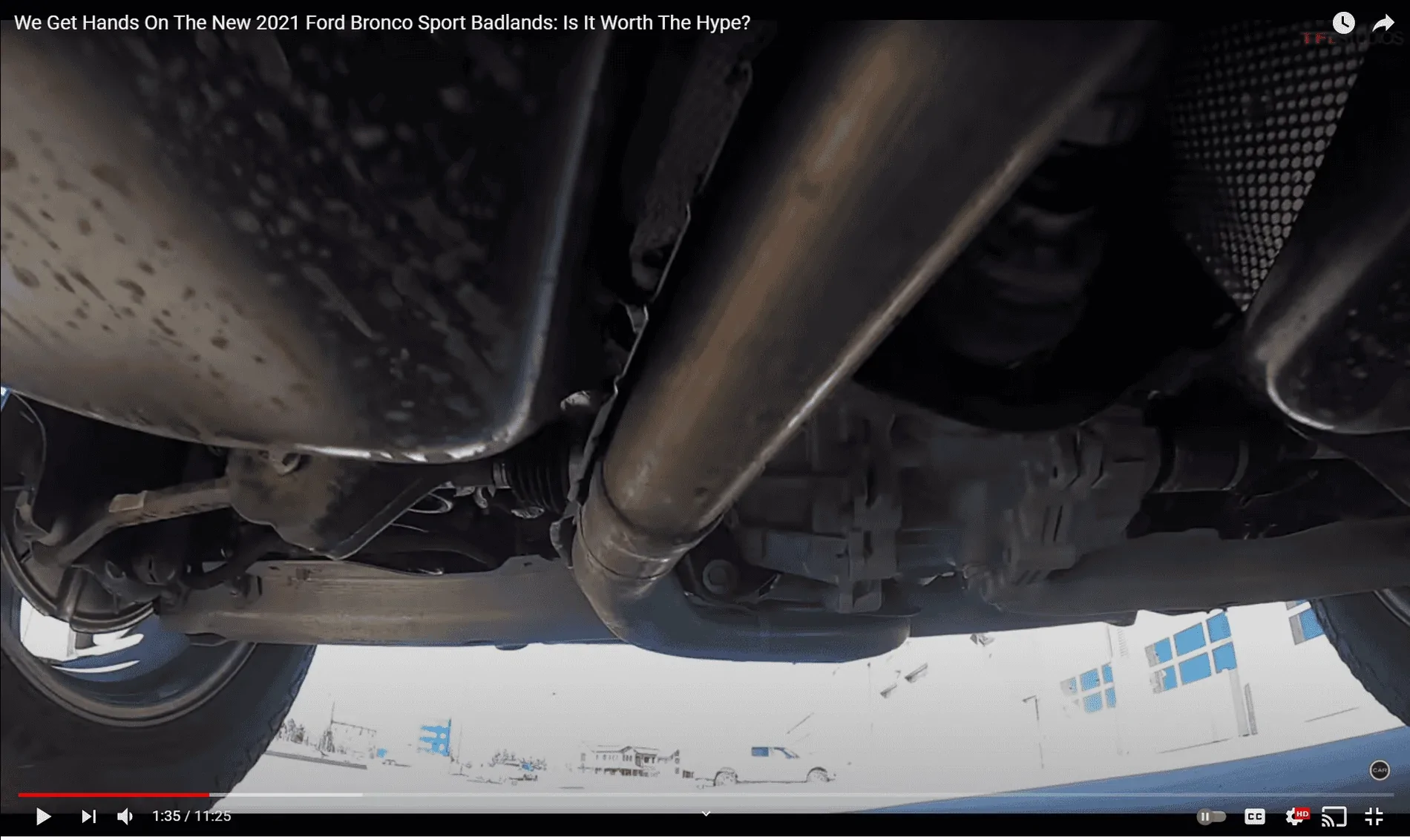 Ford Bronco Sport Any undercarriage photos of Big Bend vs. Badlands models? 2021 BS undercarriage 4