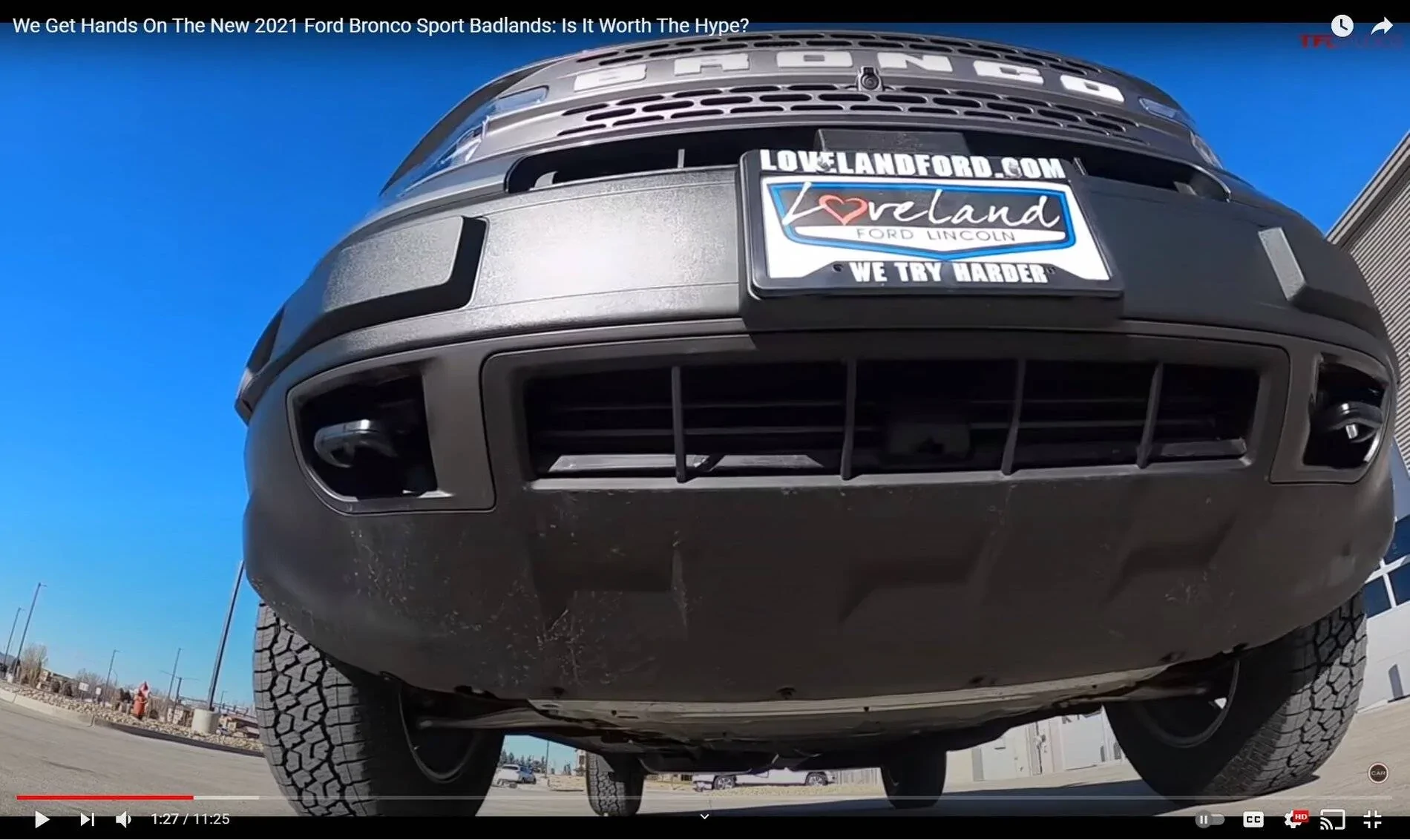 Ford Bronco Sport Any undercarriage photos of Big Bend vs. Badlands models? 2021 BS undercarriage 1