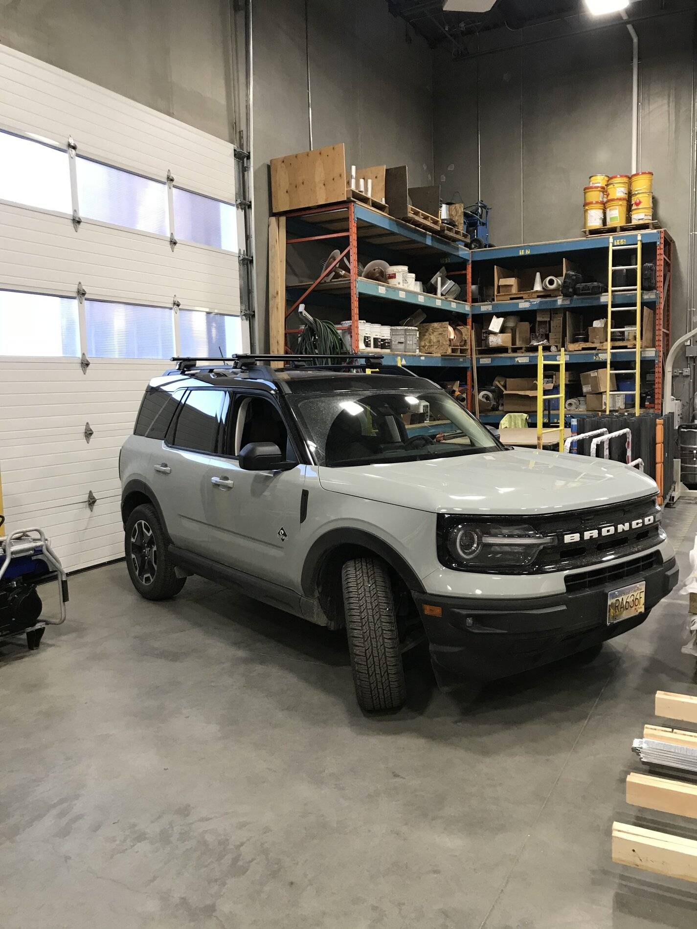 Ford Bronco Sport First two weeks report: Yokohama Geolander tires, Yakima roof rails, all weather floor mats, spare tire removed 46D29F3A-0D98-47DD-BF2B-AF11B1FCBF83