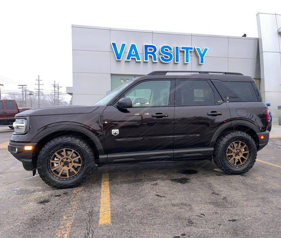 Ford Bronco Sport Bronco Sport with ALPHAequipt Foxtrot Wheels in Bronze Kodiak Brown Bronco Sport Big Bend with ALPHAequipt Foxtrot Wheels in Bronze 1