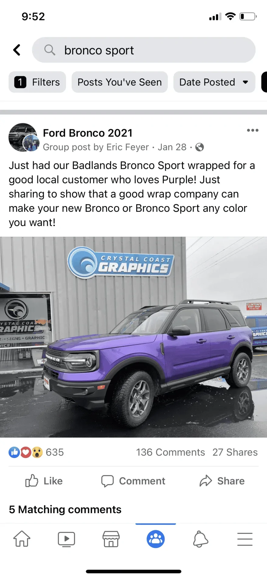 Ford Bronco Sport Aftermarket body vinyl wrap, anyone done this before? 09B8F74D-0E81-40C8-9B58-3DF252FA8F49