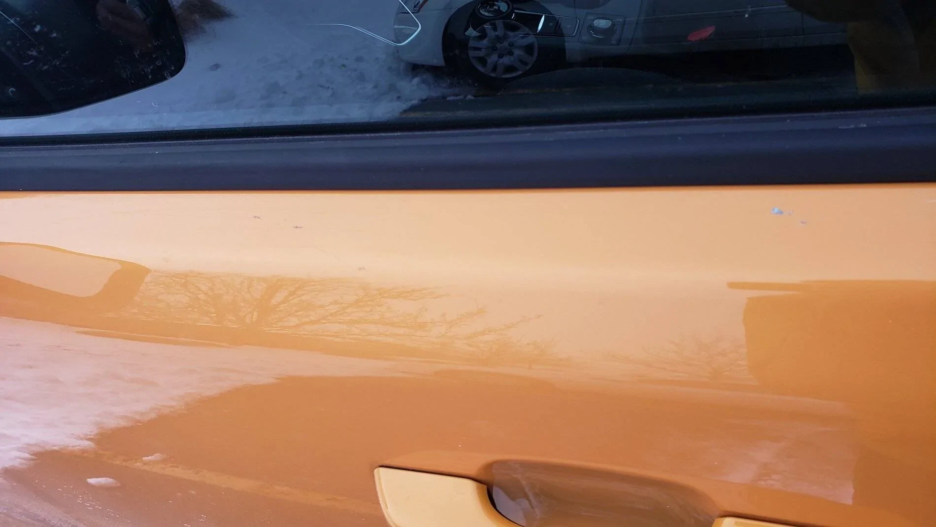 Ford Bronco Sport Paint already chipped down to metal 20210217_174424