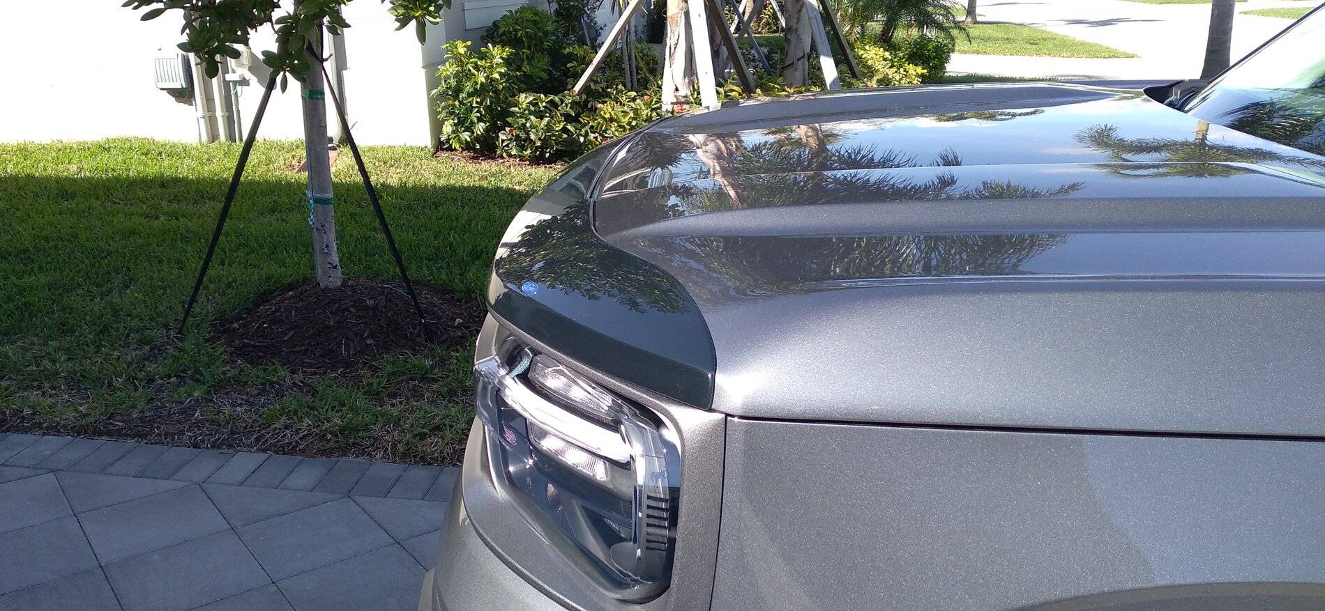 Ford Bronco Sport Anyone install Aeroskin Hood Protector on their Bronco Sport? Bronco1