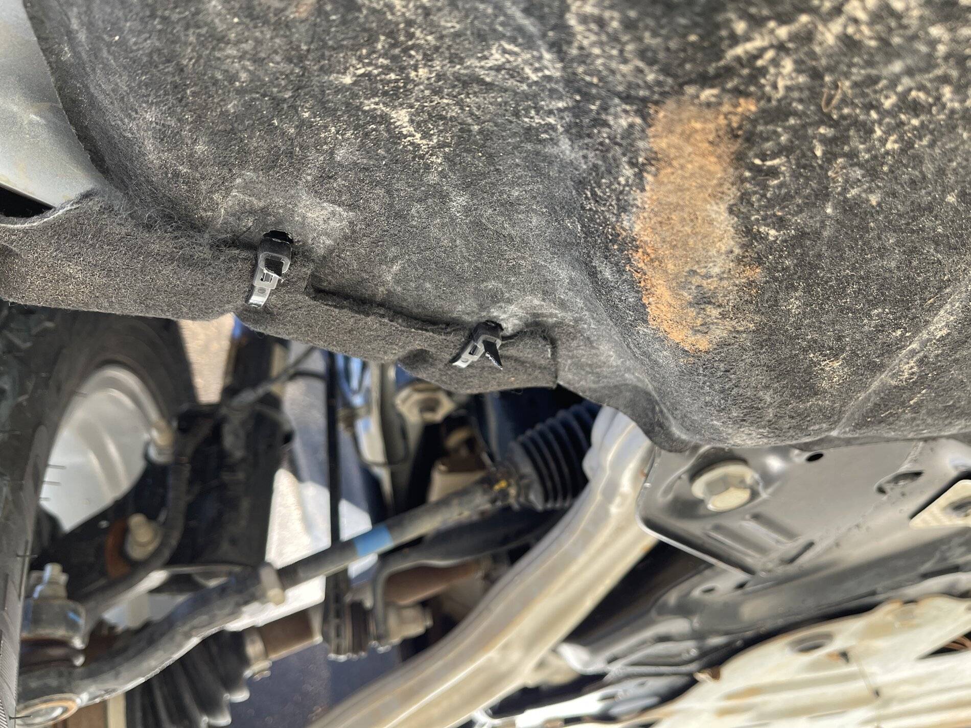 Ford Bronco Sport Undercarriage deflector panel took damage off-road IMG_8401.JPG