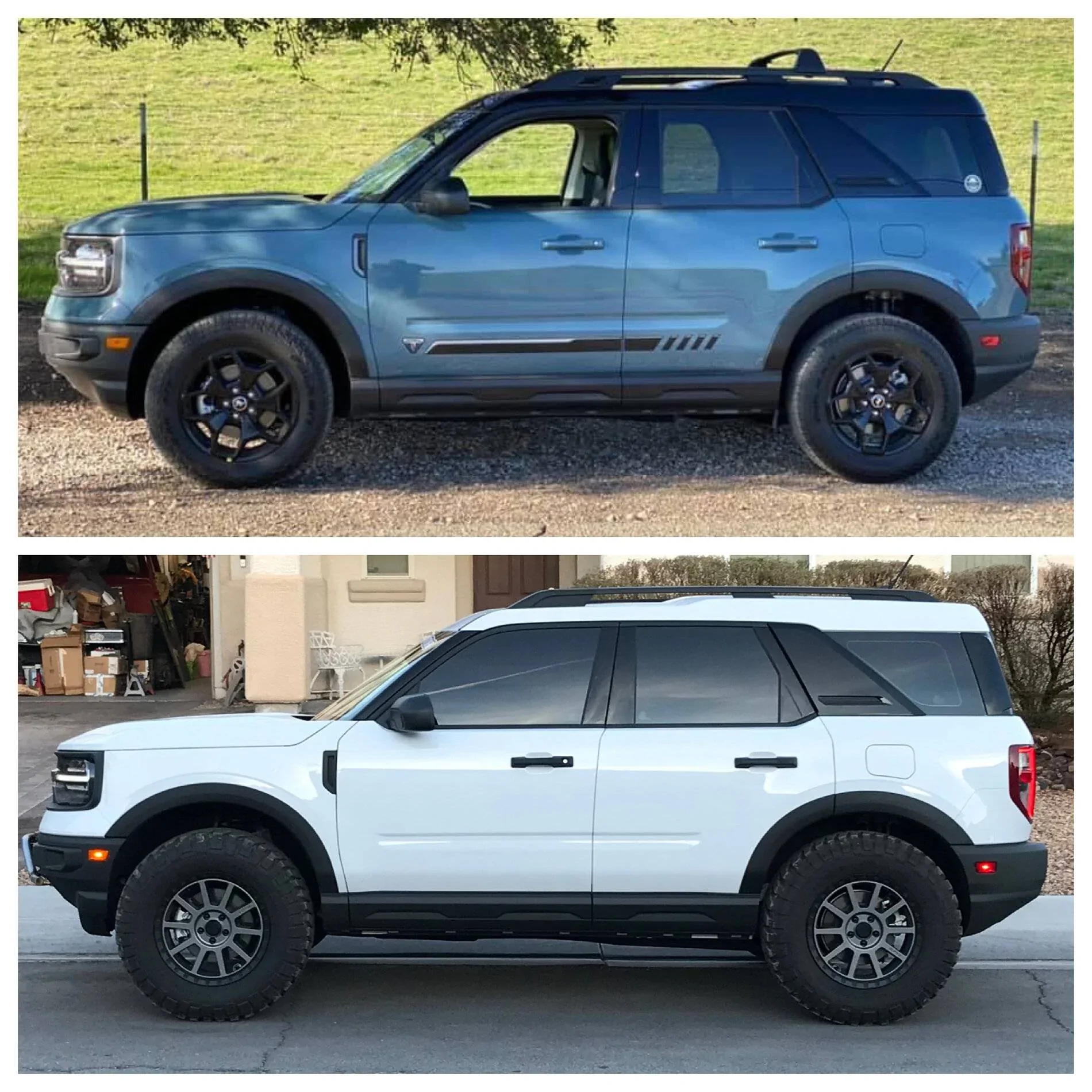 Ford Bronco Sport Bronco Base Build: 2" level kit, 30.5" BFG KM3 tires, light bar, 4" Rigid light pods A160EC6A-BAC6-472D-81A5-E4DB7AB157CD