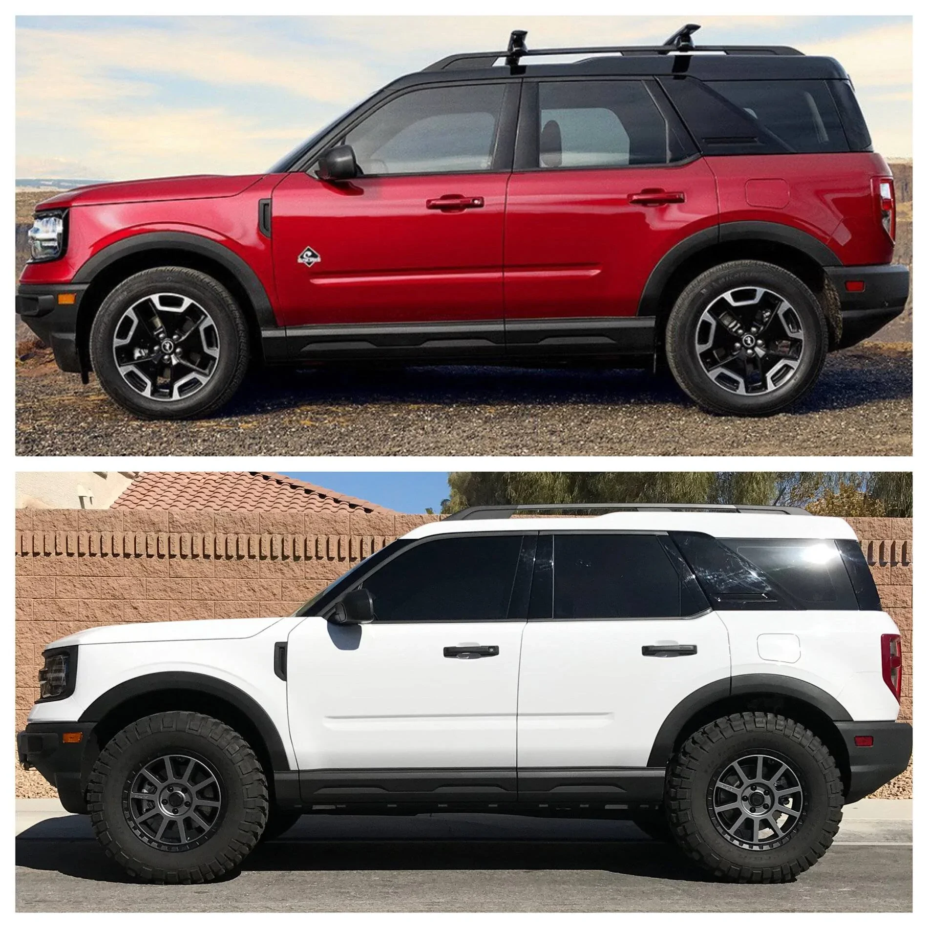 Ford Bronco Sport Bronco Base Build: 2" level kit, 30.5" BFG KM3 tires, light bar, 4" Rigid light pods 0B719BEC-5610-4398-8A63-A590D8256948