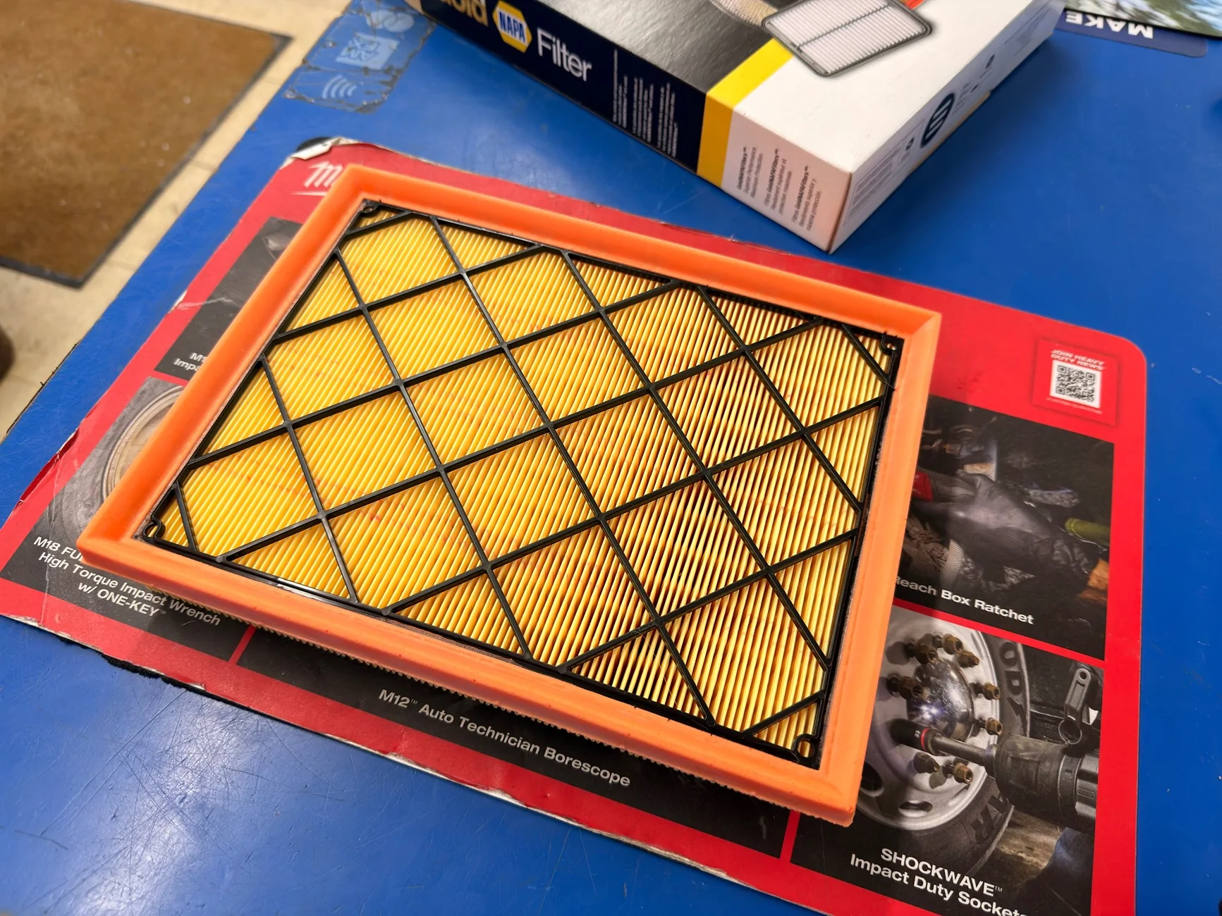 Ford Bronco Sport 2025 Engine Air Filter number finally showed up. IMG_3692