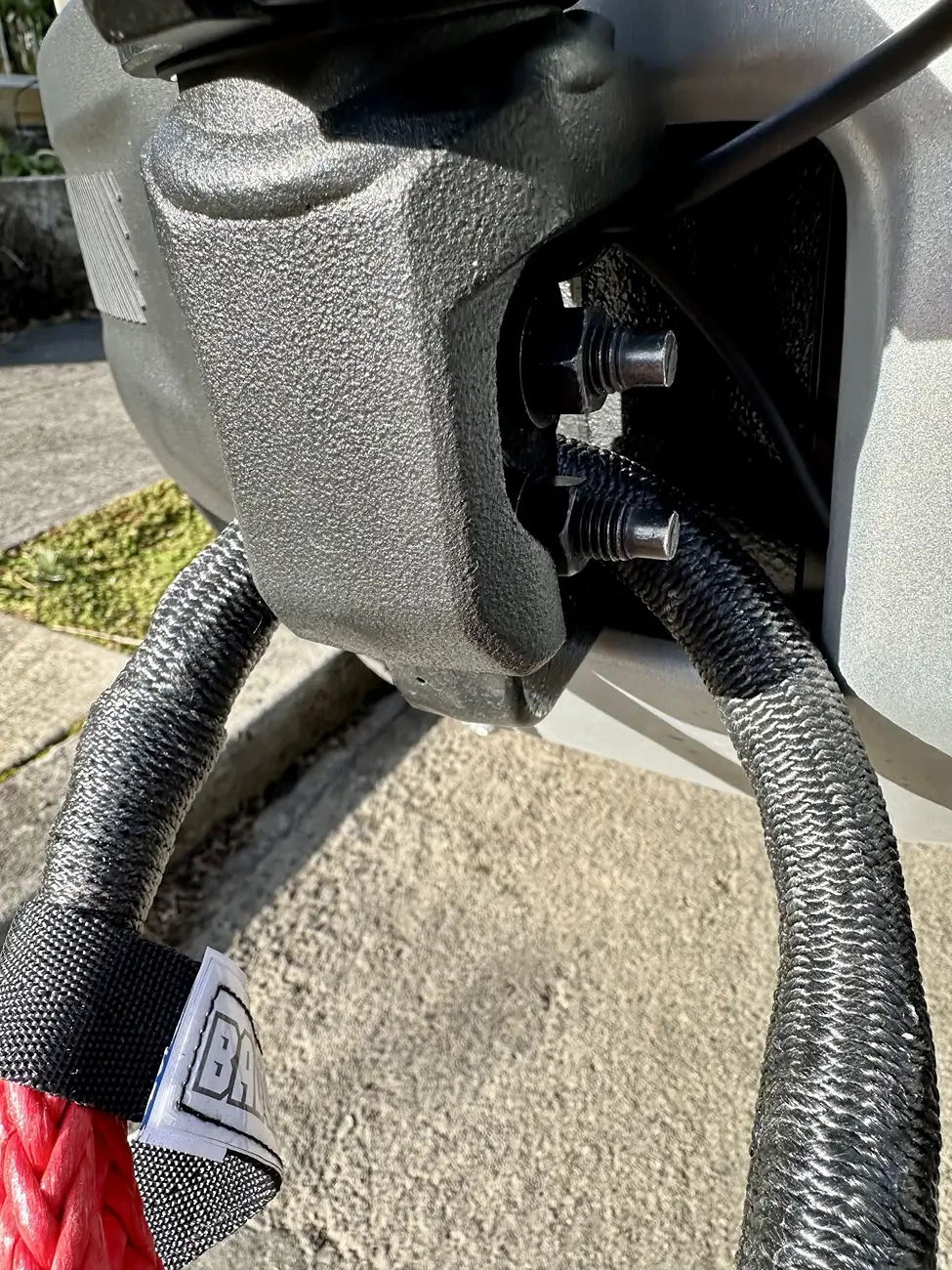 Ford Bronco Sport OEM brush guard bolts interfere with recovery points 1771374718010-yq