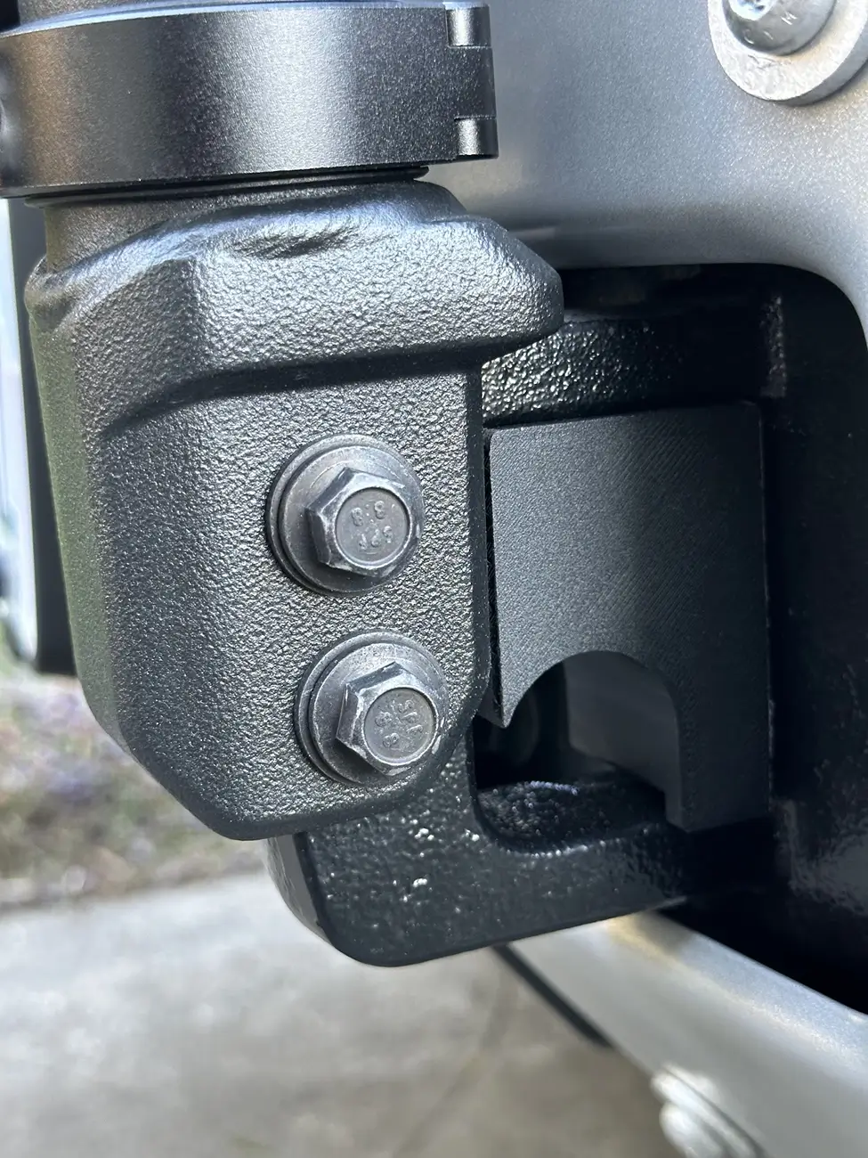 Ford Bronco Sport OEM brush guard bolts interfere with recovery points 1771374868773-yl