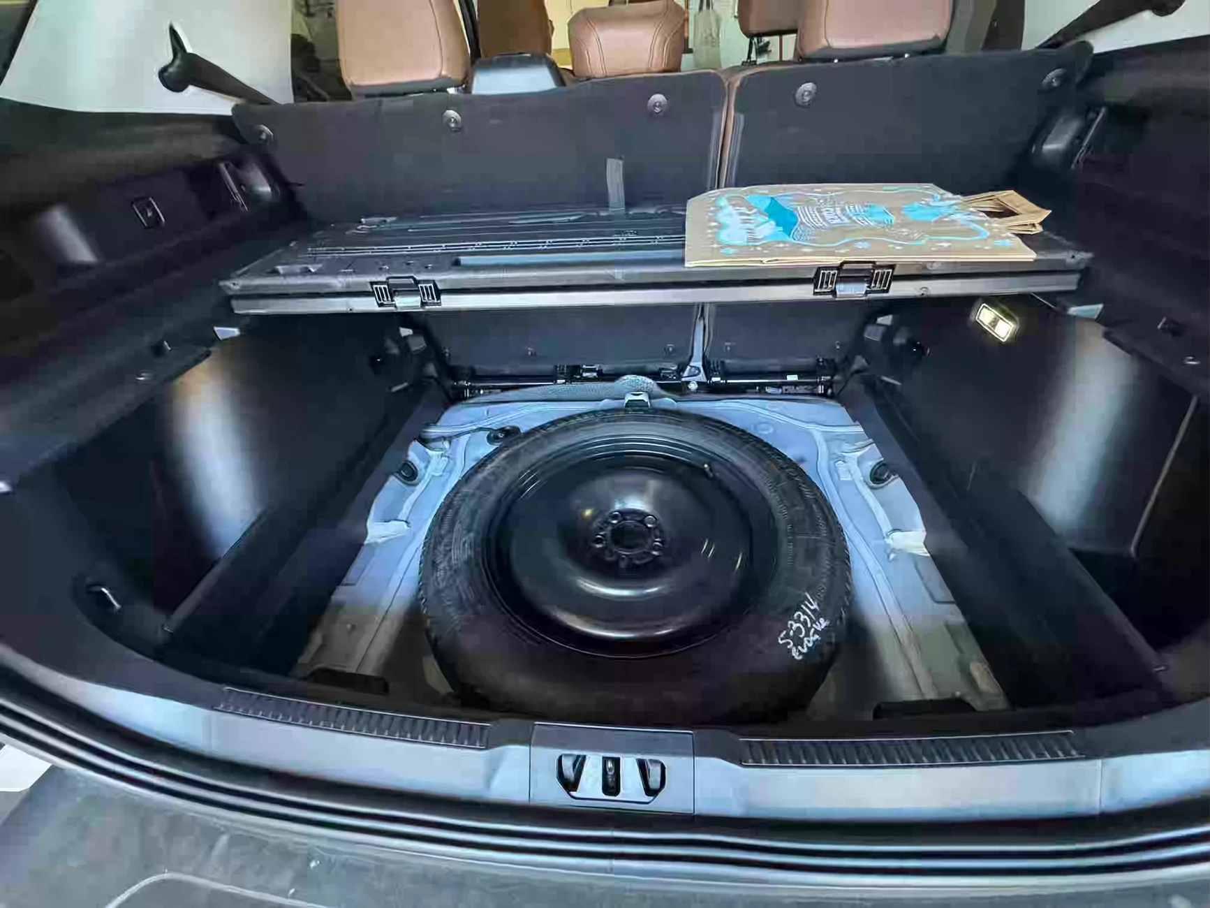 Ford Bronco Sport 2025 OuterBank Spare tire that works IMG_5134