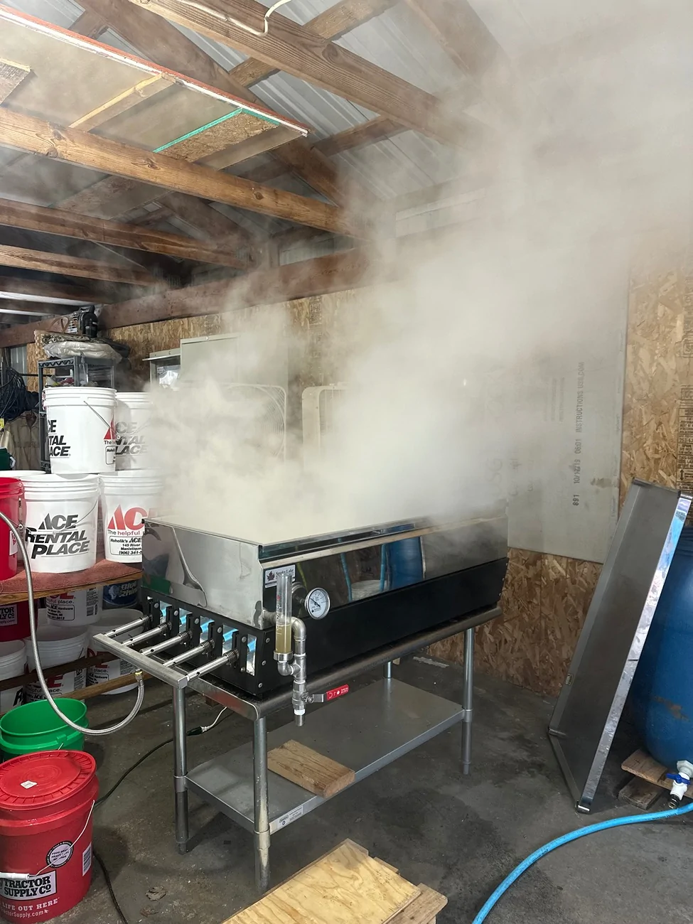 Ford Bronco Sport Getting ready for March... Carrying 400 lbs of maple sap IMG_4609