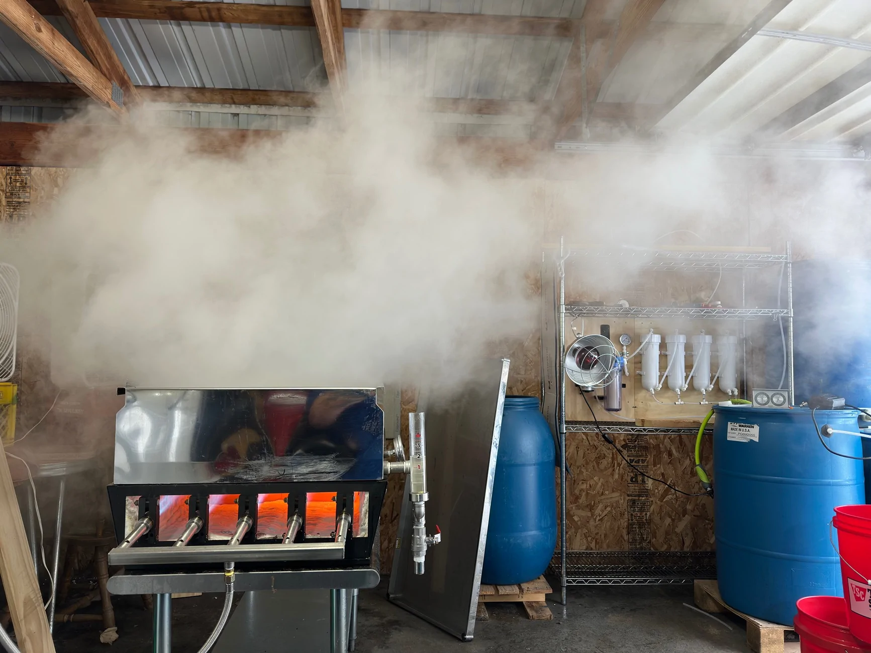 Ford Bronco Sport Getting ready for March... Carrying 400 lbs of maple sap IMG_4781