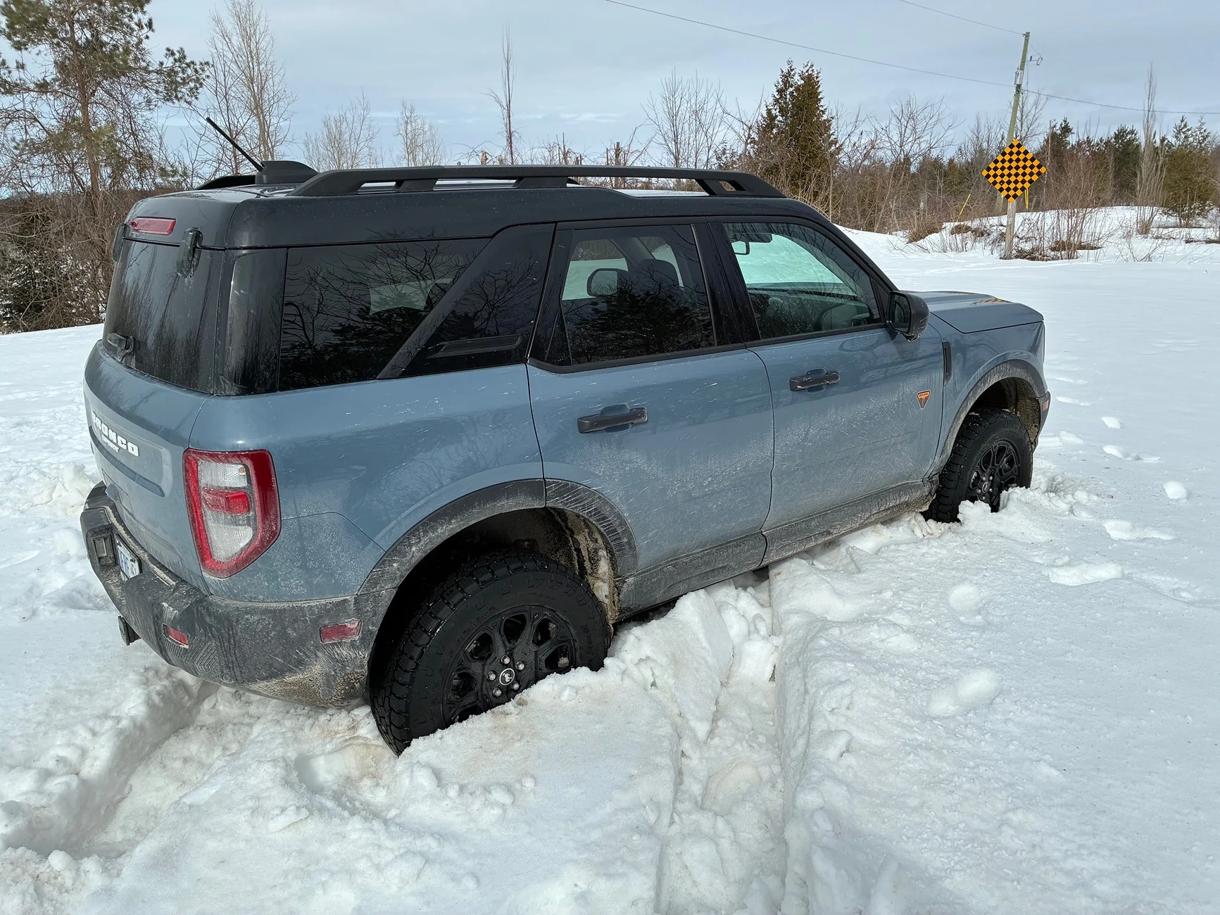 Ford Bronco Sport I got stuck IMG_0333