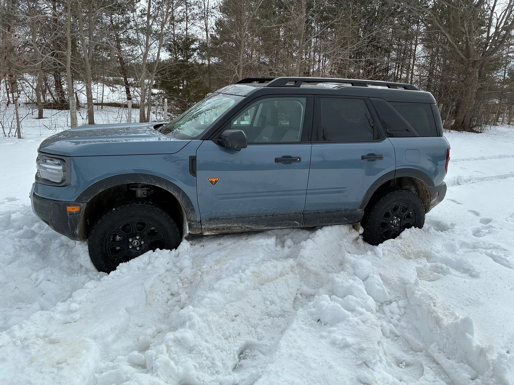 Ford Bronco Sport I got stuck IMG_0332