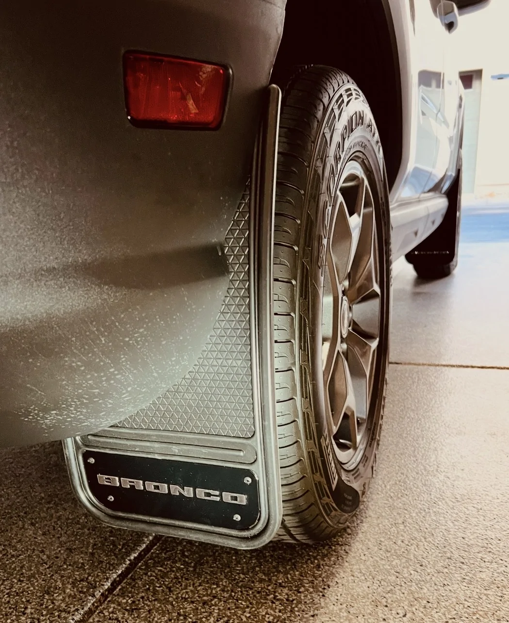 Ford Bronco Sport Part number(s) Ford mud flaps for 2026 Badlands? IMG_6087