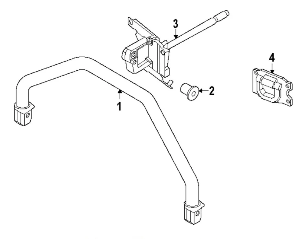Ford Bronco Sport OEM brush guard bolts interfere with recovery points IMG_1983