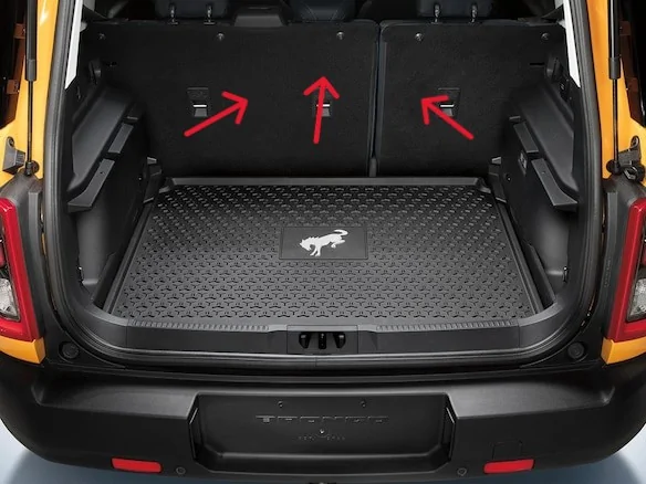 Ford Bronco Sport Rear Seat Cargo Area Protection Mats MP1Z7811600AA_0