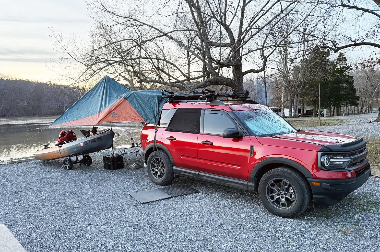 Ford Bronco Sport 3 day camping / fishing getaway with Bronco Sport 60491-9eabe6a370df7223ec59ec76b29921c1