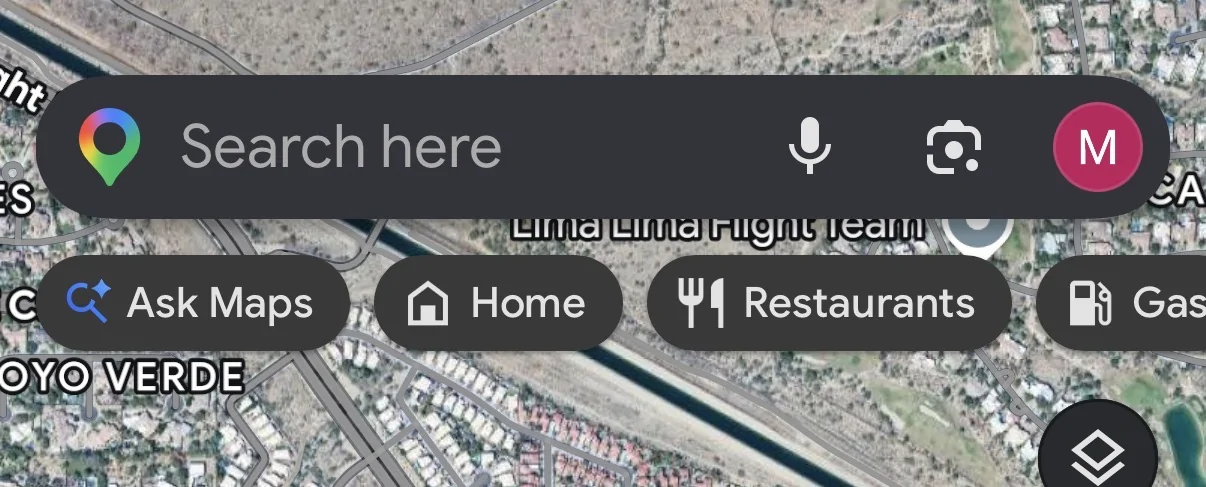 Ford Bronco Sport Google maps IMG_6340