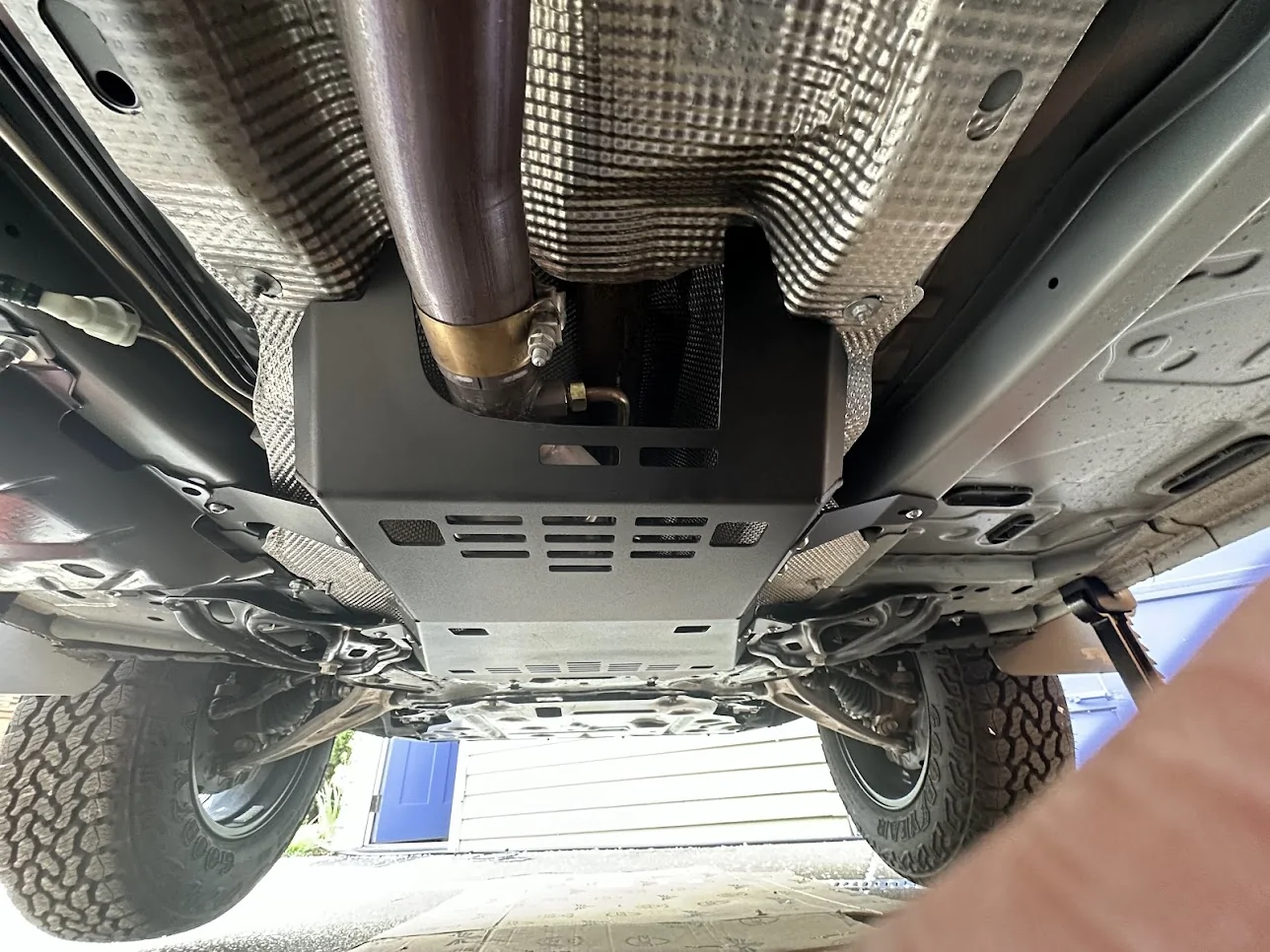 Ford Bronco Sport JCR Offroad Cat Skid Plate Install: 2025 BS Badlands Sasquatch (GPF Fitment) 1774459815722-9v
