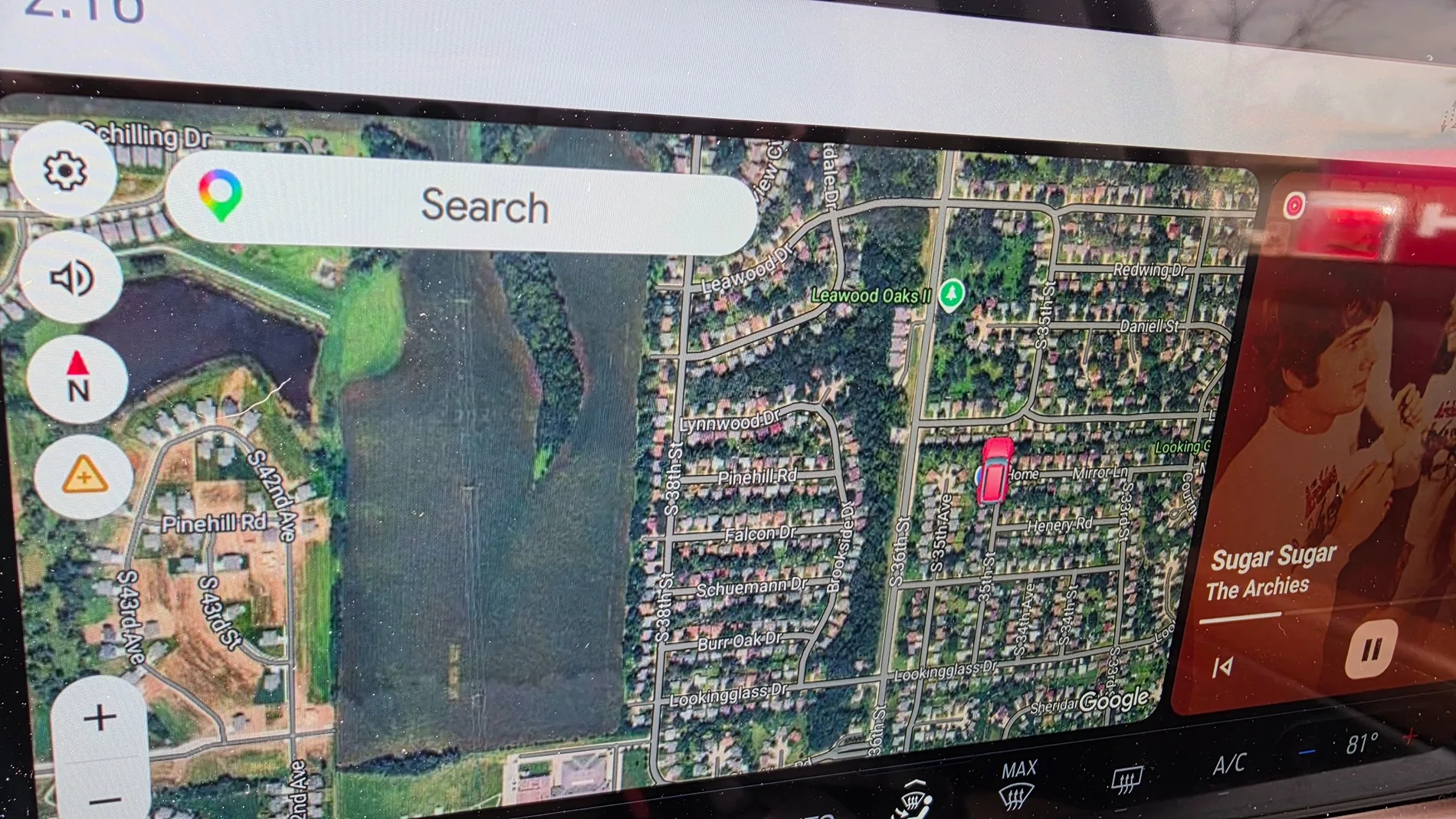 Ford Bronco Sport Android Auto Maps 3D image 20260326_141608