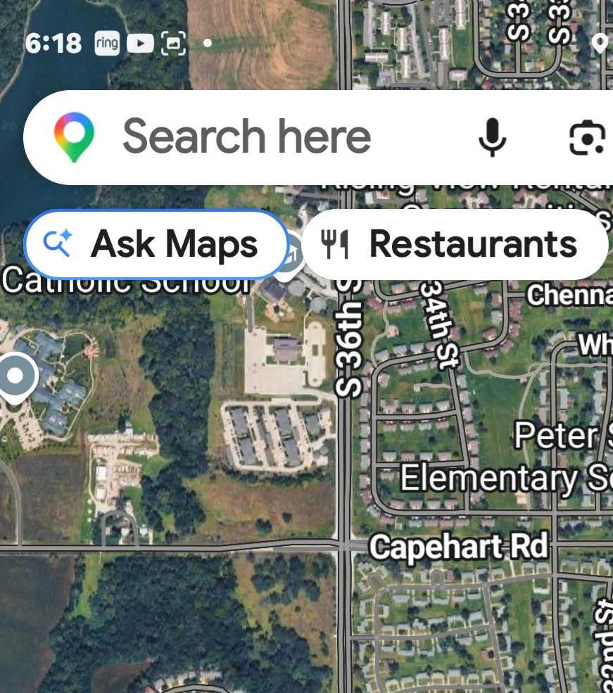 Ford Bronco Sport Android Auto Maps 3D image Screenshot_20260326_181805_Maps