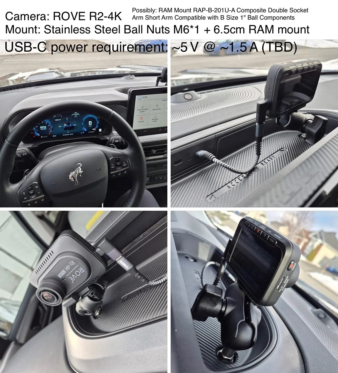 Ford Bronco Sport Accessory Ready - Tray on Dash 2025 IMG_6585