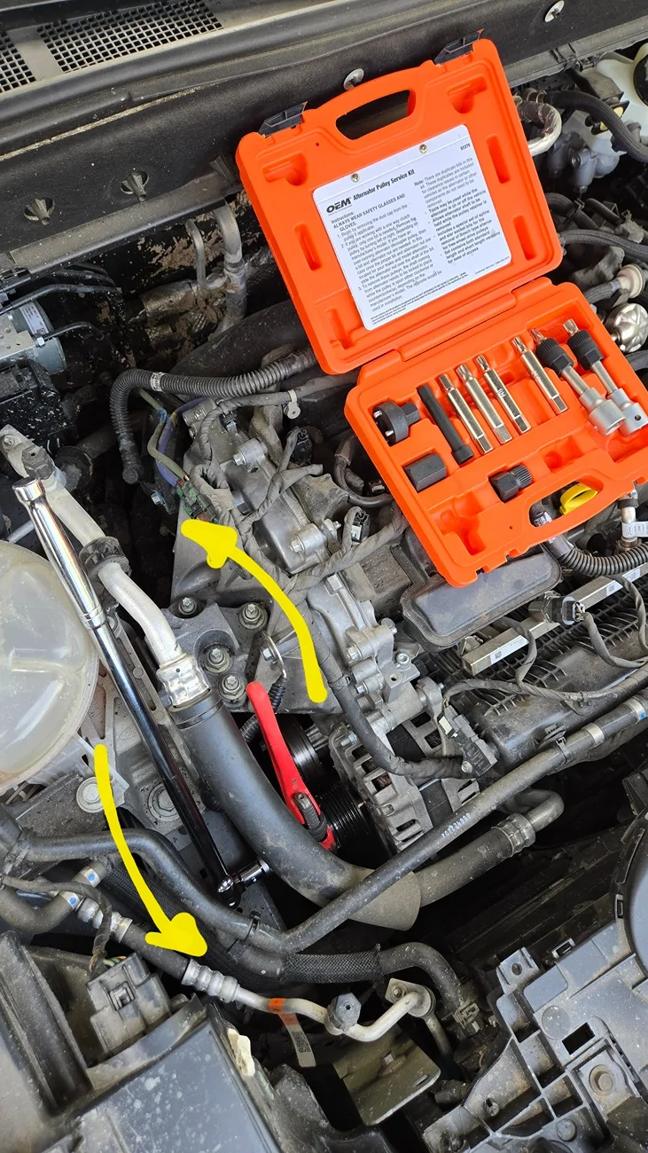 Ford Bronco Sport Alternator OAD Pulley Replacement Part # 20260405_144159(1)