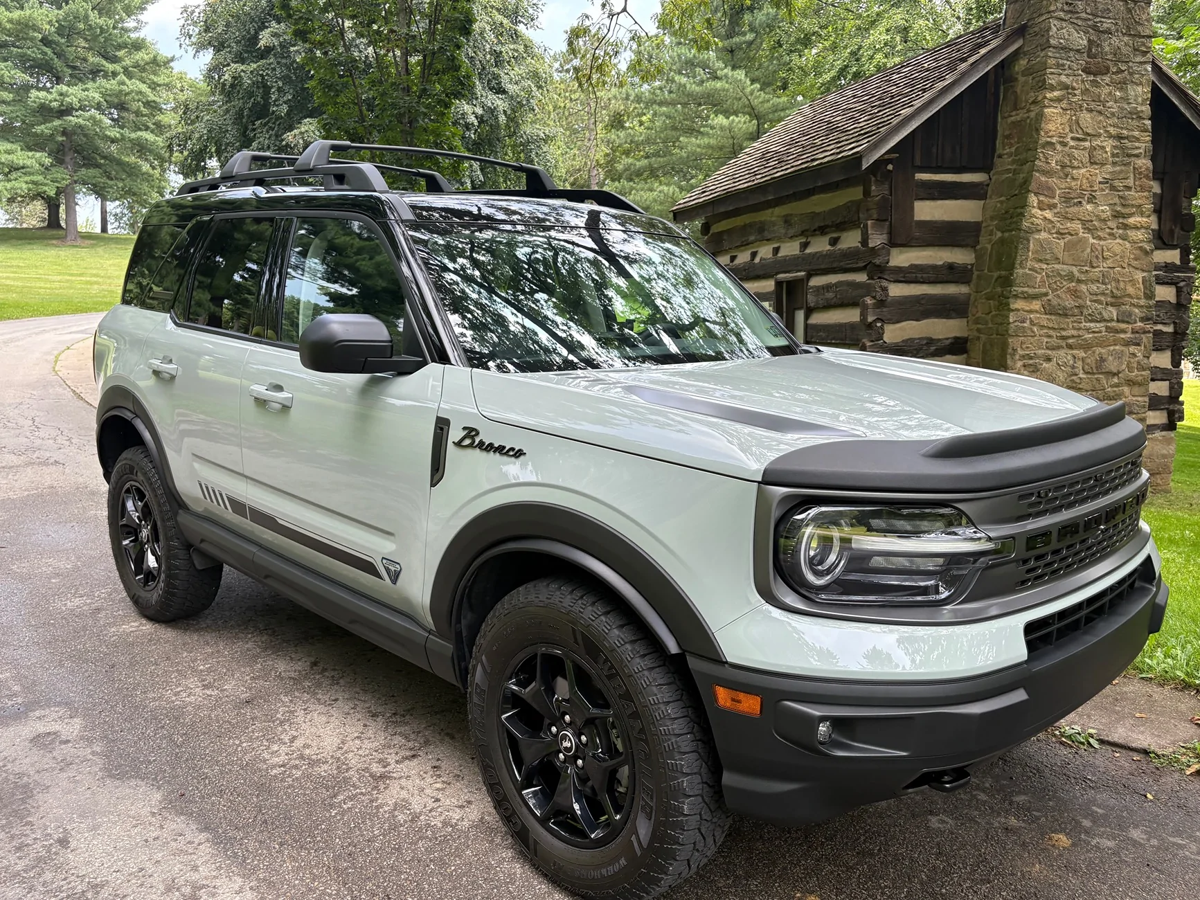 Ford Bronco Sport Lifted and upgraded tires: Rough Country 1.5 lift + Mickey Thompson Baja Boss A/T 245/65r17 tires IMG_0413