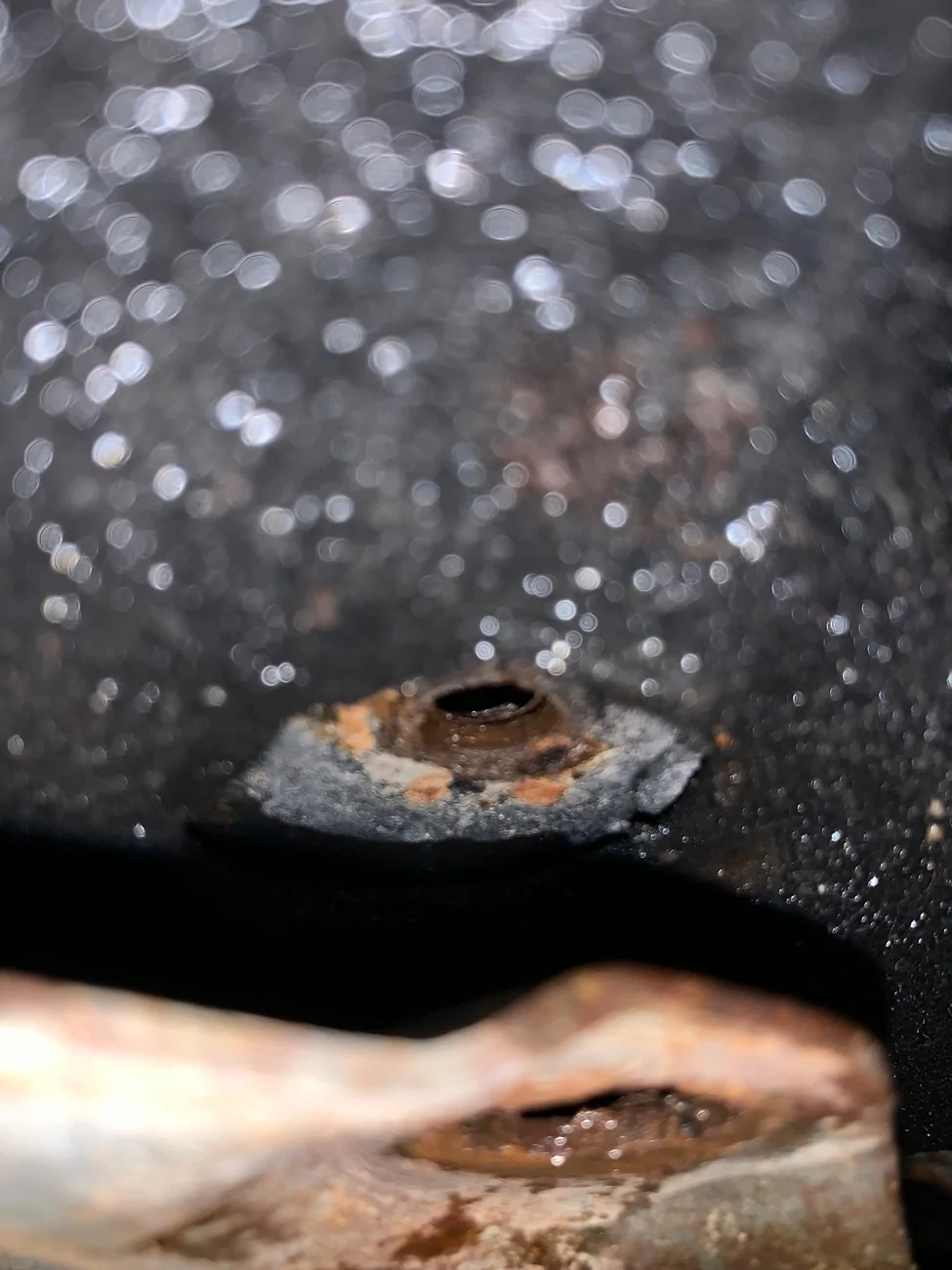 Ford Bronco Sport Skid plate rusting off badlands IMG_0056