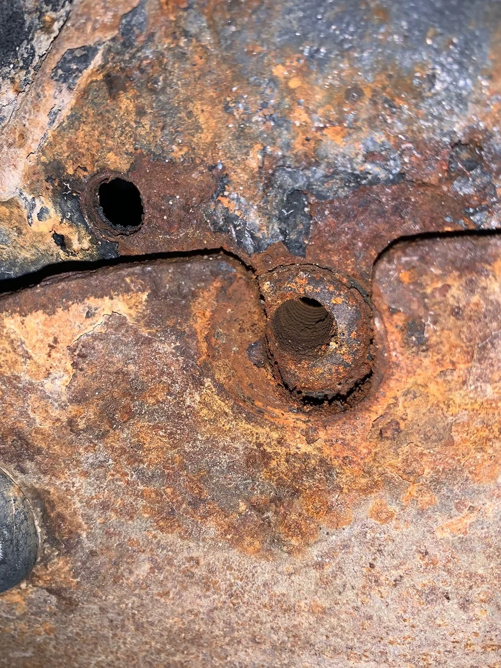 Ford Bronco Sport Skid plate rusting off badlands IMG_0059