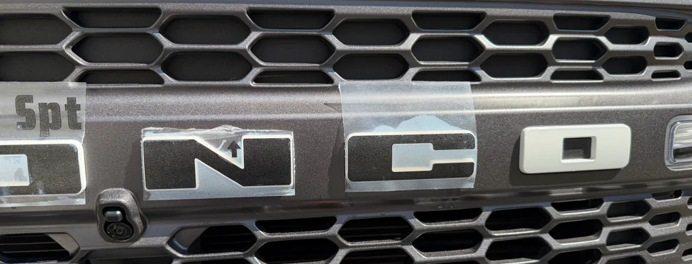Ford Bronco Sport Colored Grille and Tailgate Lettering - where to buy? 1776178865200-2v