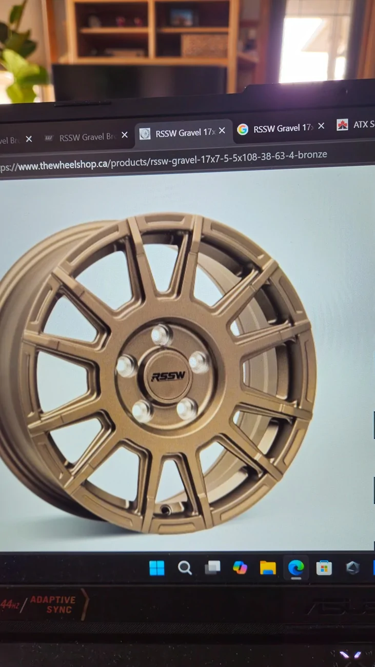 Ford Bronco Sport Bronze package rims...aftermarket?? 20260415_110539