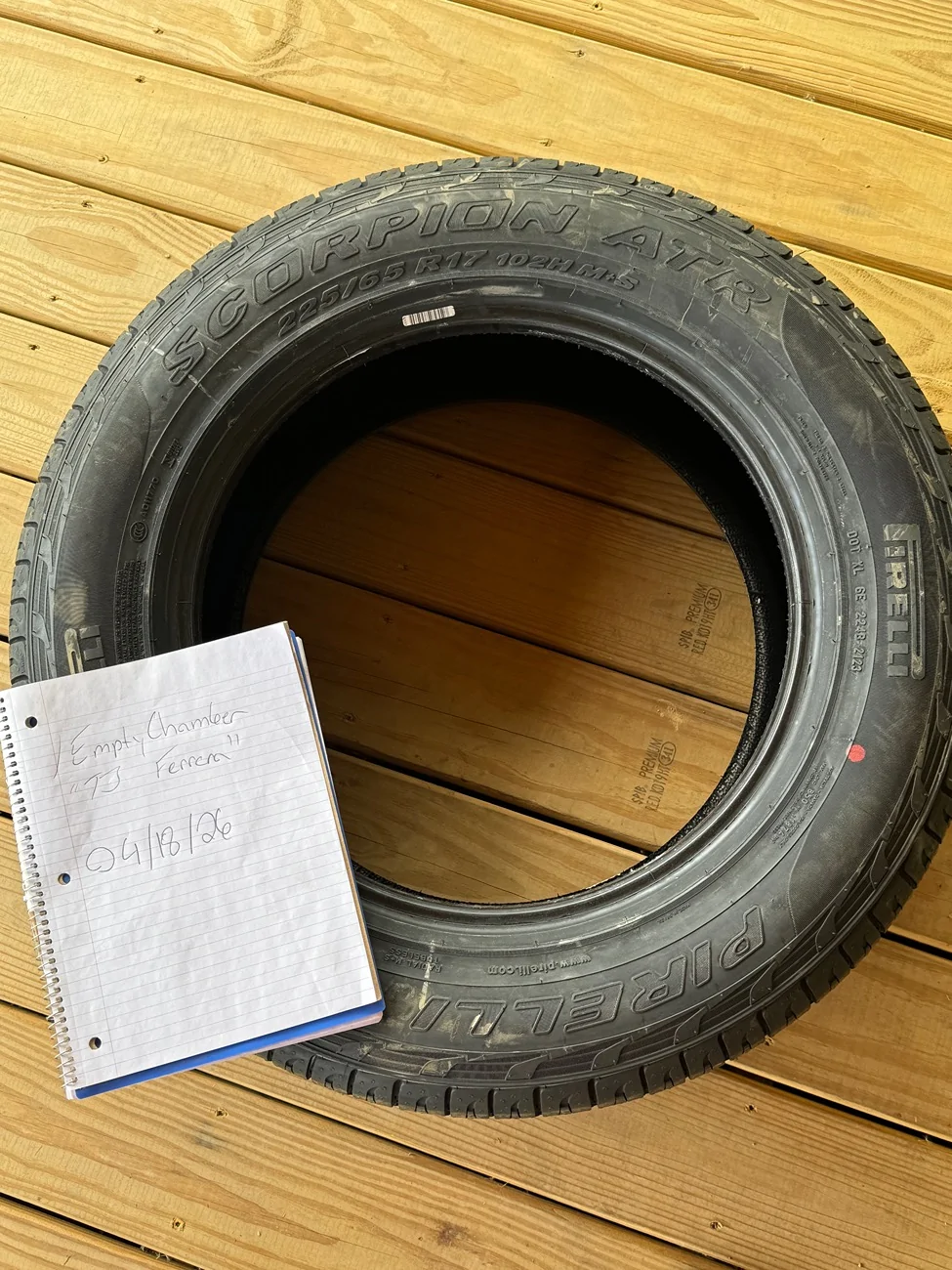 225/65R17 Pirelli Scorpion ATR