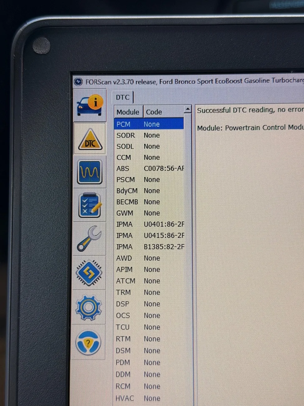 Ford Bronco Sport Bronco ForScan Thread IMG_5374