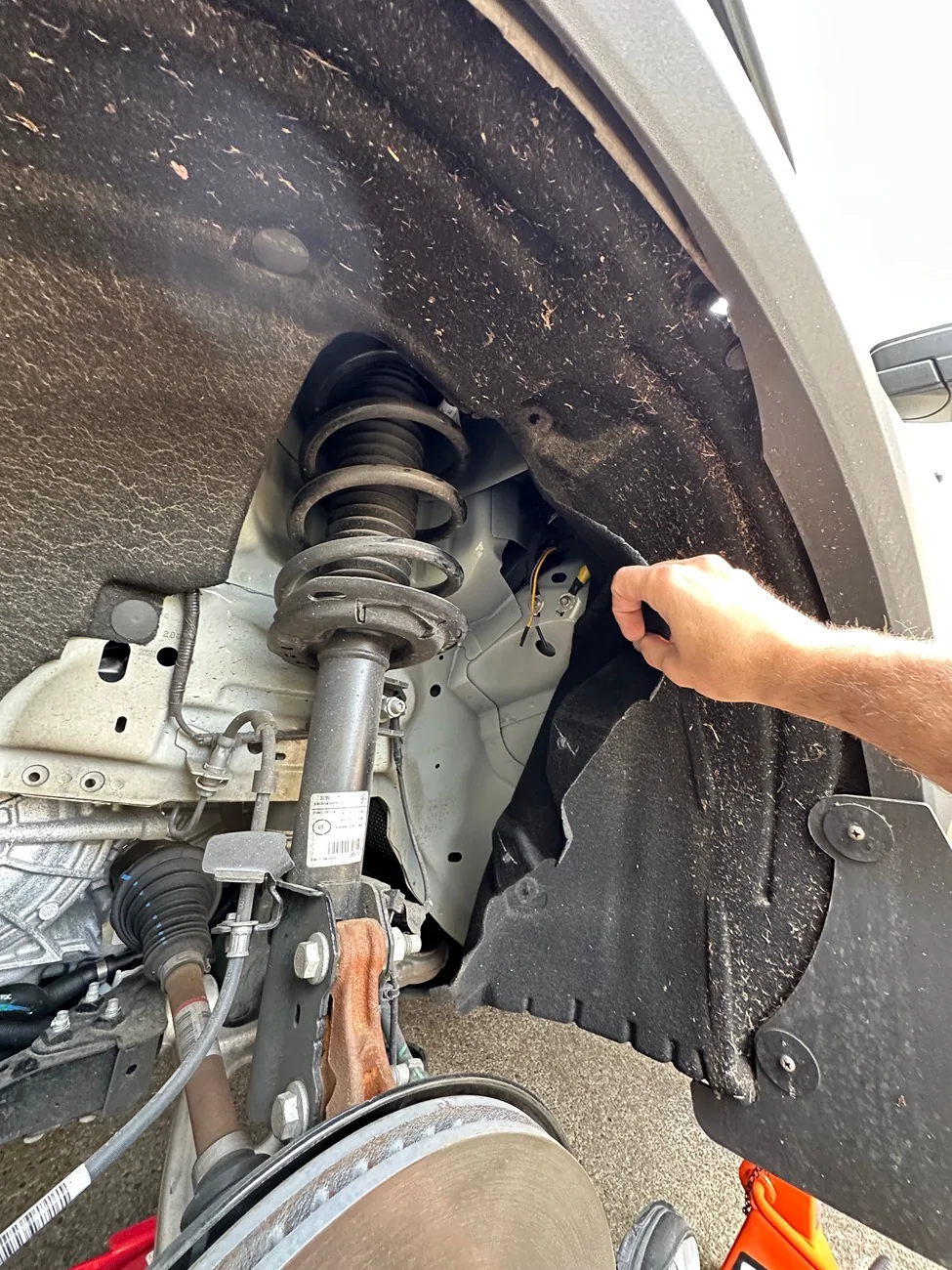 Ford Bronco Sport Morimoto Ditch Light Bracket Install using OEM Aux switches IMG_2815