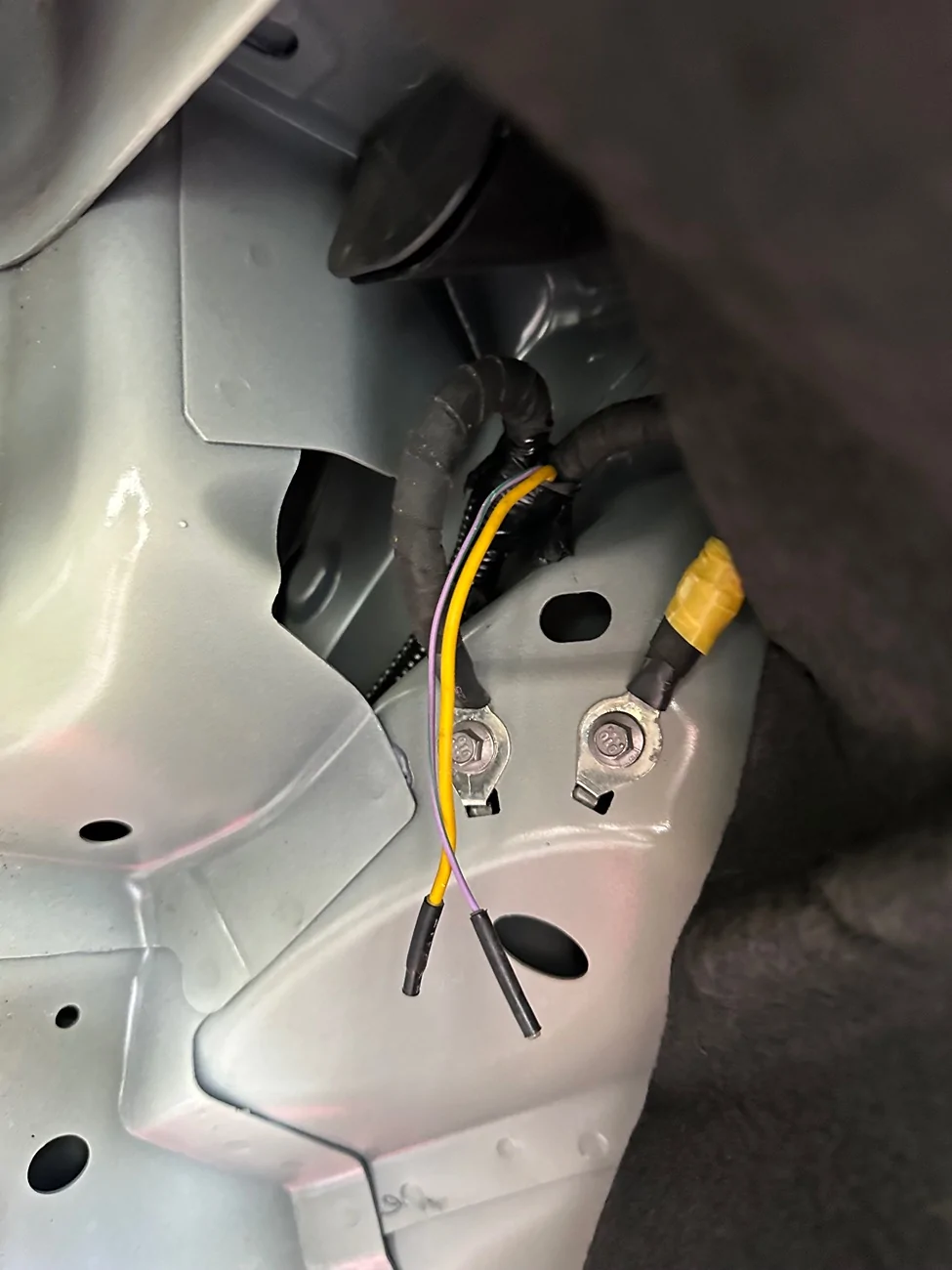 Ford Bronco Sport Morimoto Ditch Light Bracket Install using OEM Aux switches IMG_2817