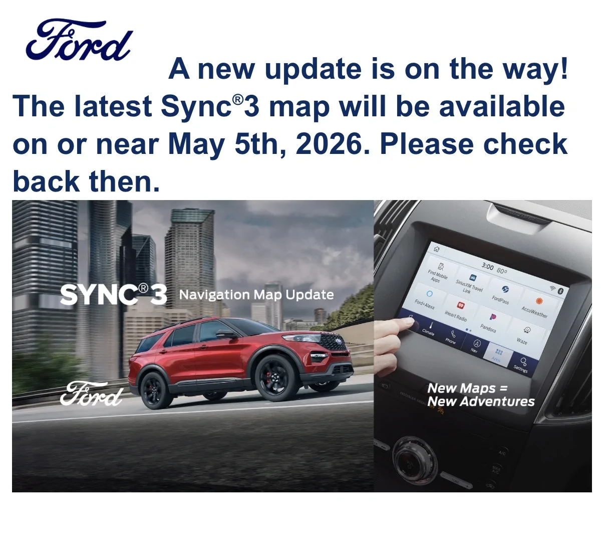 Navigation Maps NA 2 25 Coming May 5