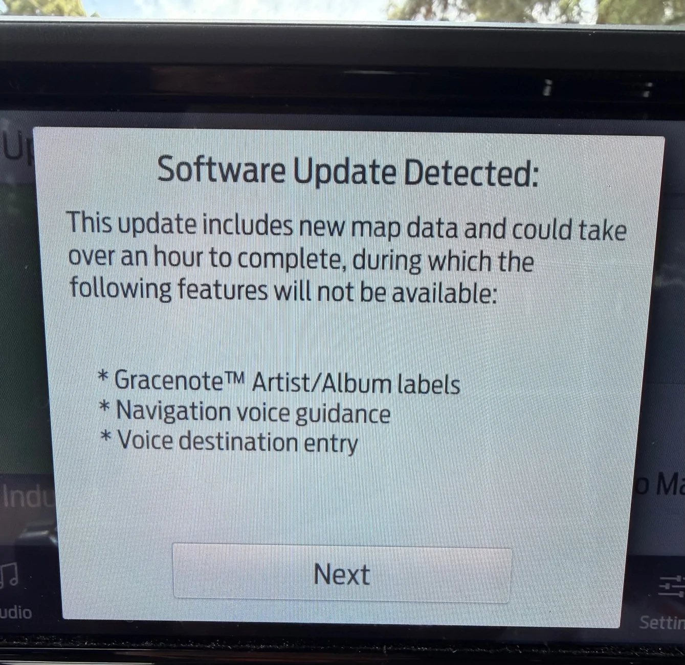 Ford Bronco Sport SYNC 3.4 Navigation Map Update NA 2 25 Now Available with Instructions IMG_0269