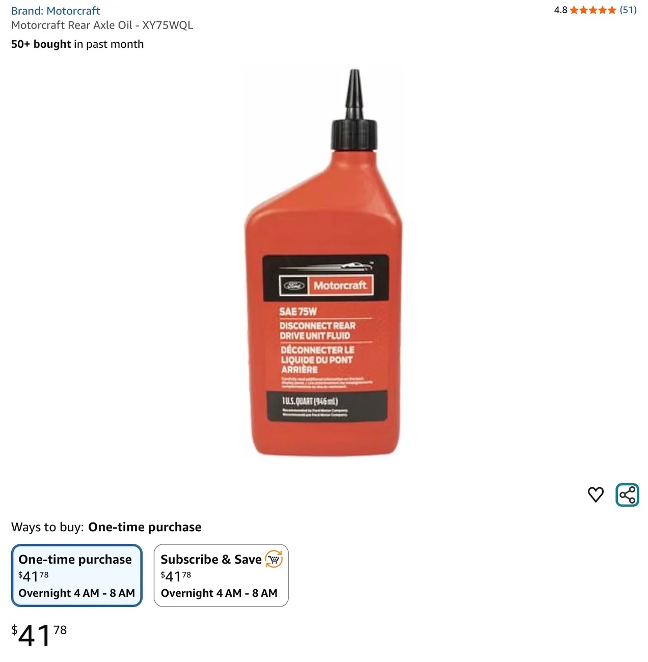Ford Bronco Sport Rear differential fluid? Amsoil alternative? IMG_8594