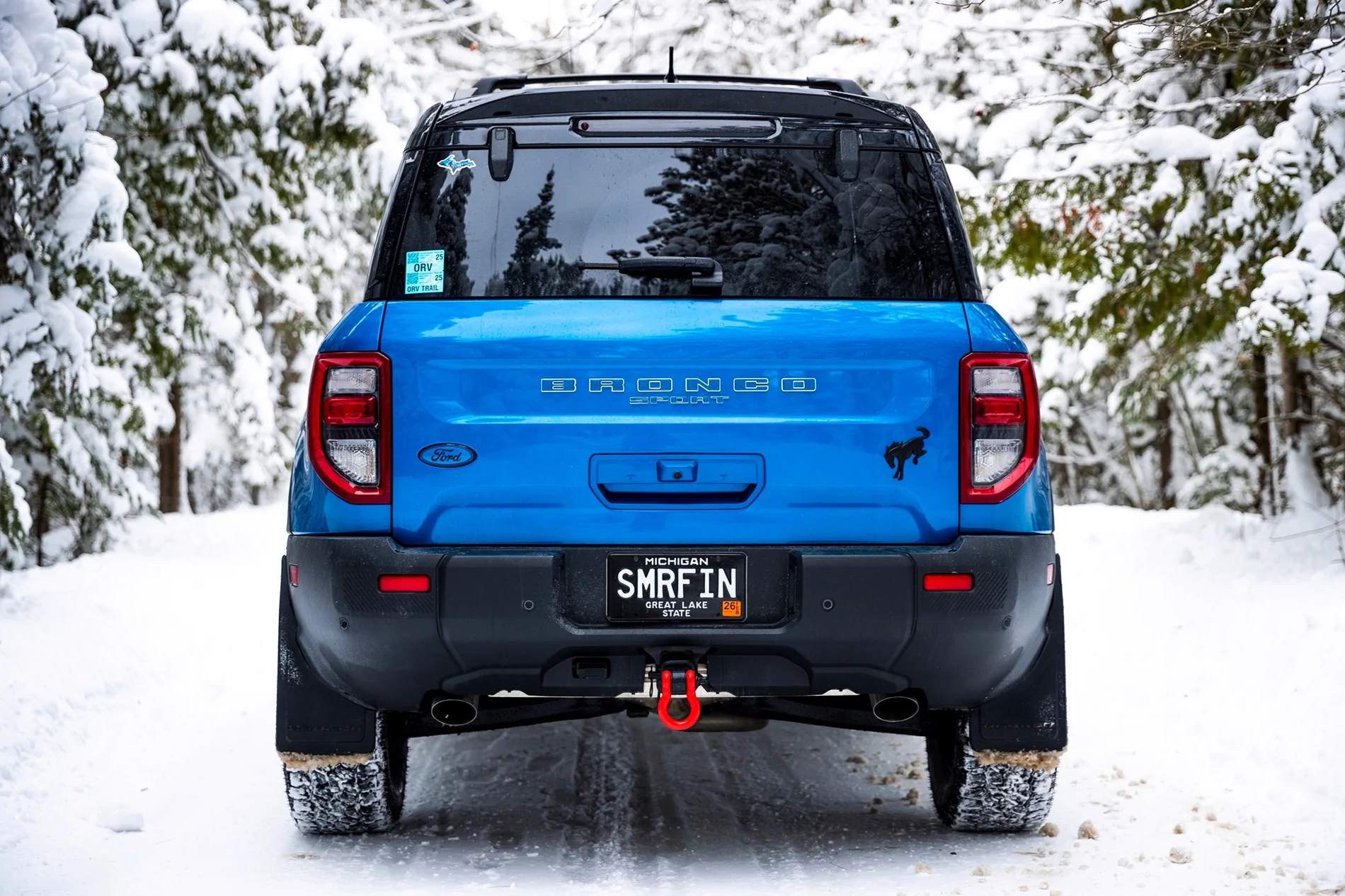 Ford Bronco Sport How've you modified your hatch Ford oval emblem? 1DX_7642