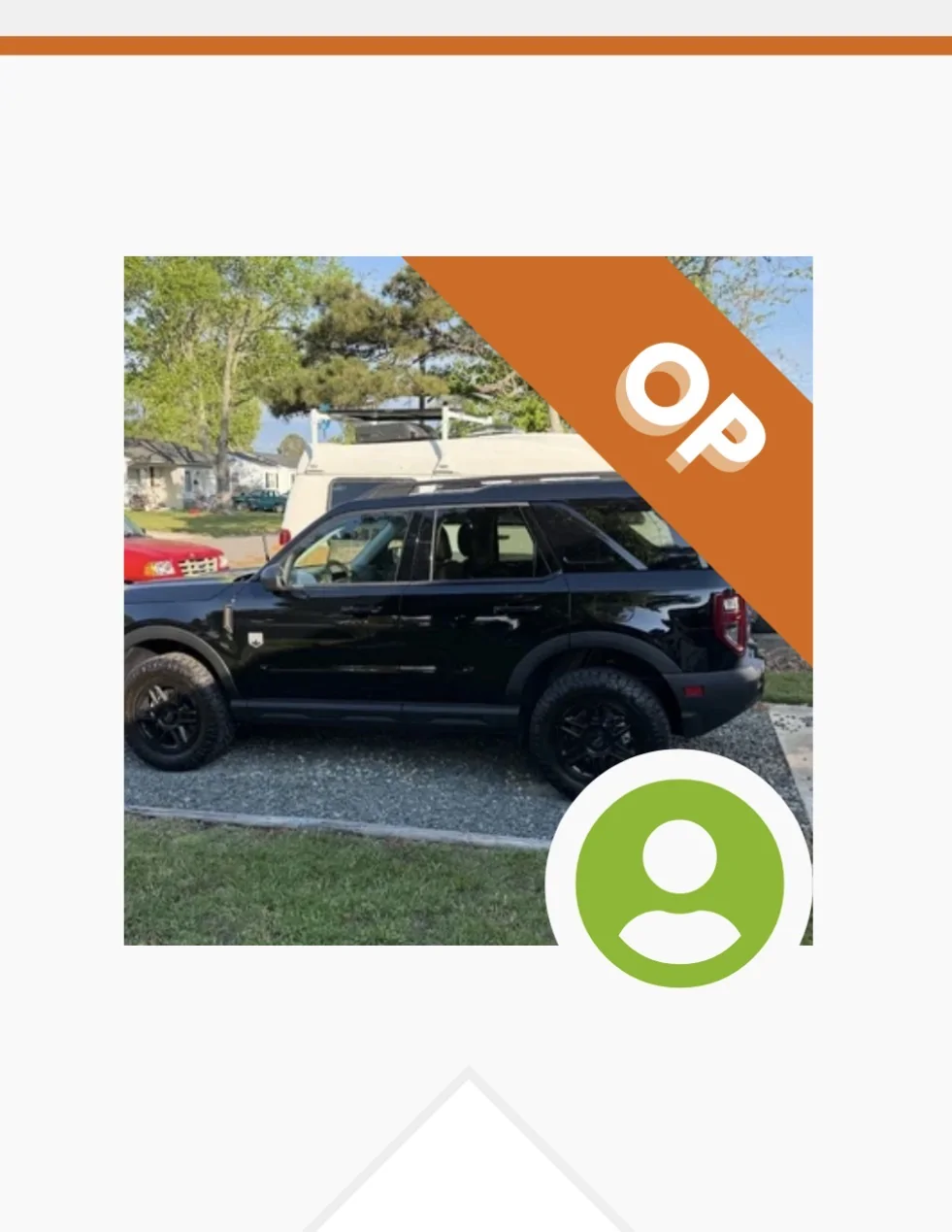 Ford Bronco Sport Profile photo question IMG_4380