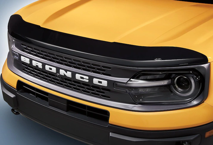 Ford Bronco Sport Installed the Bronco Sport  Aeroskin II Textured Hood Deflector VM1PZ16C900AB_0