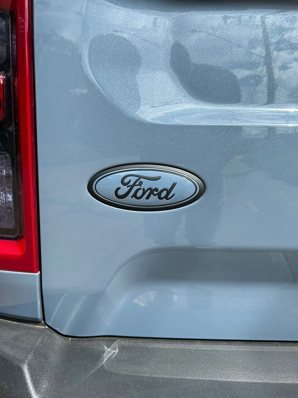 Ford Bronco Sport How've you modified your hatch Ford oval emblem? WhatsApp Image 2026-05-25 at 15.41.20