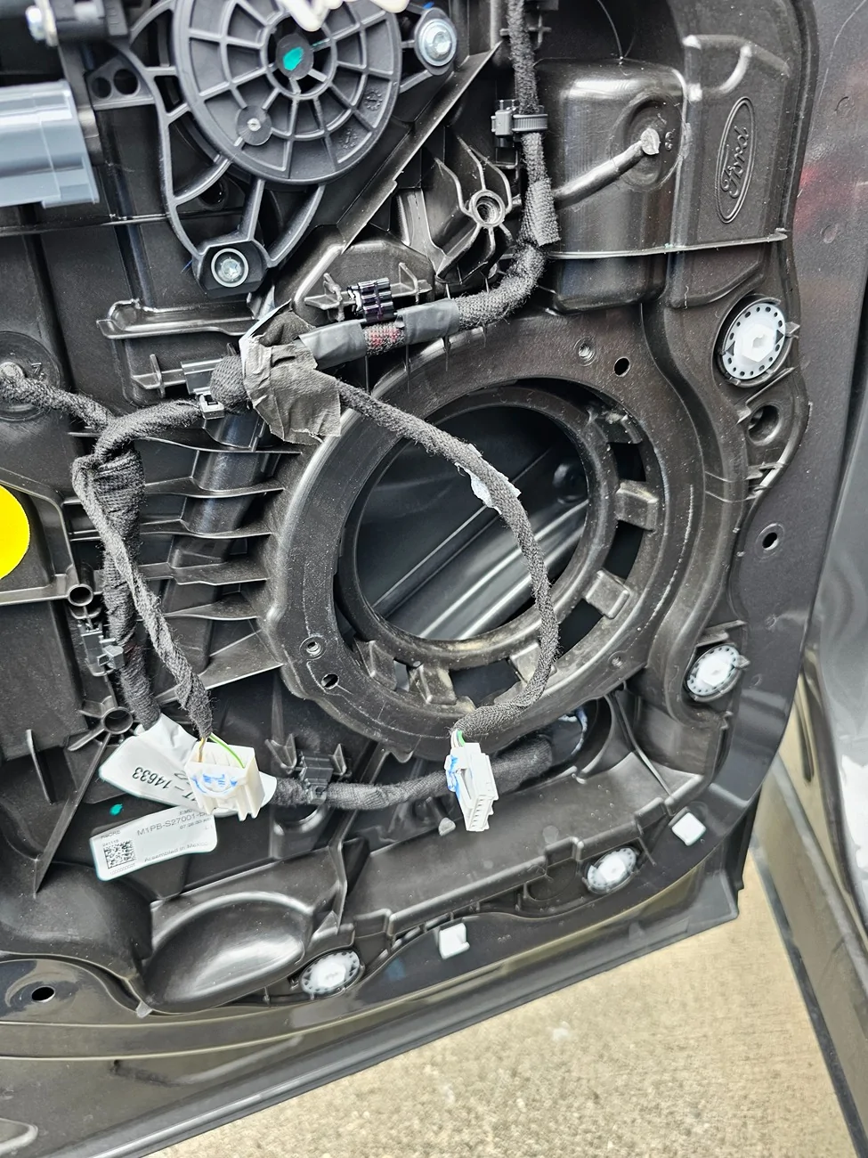 Ford Bronco Sport Changing speakers to Kickers. 20260525_143545