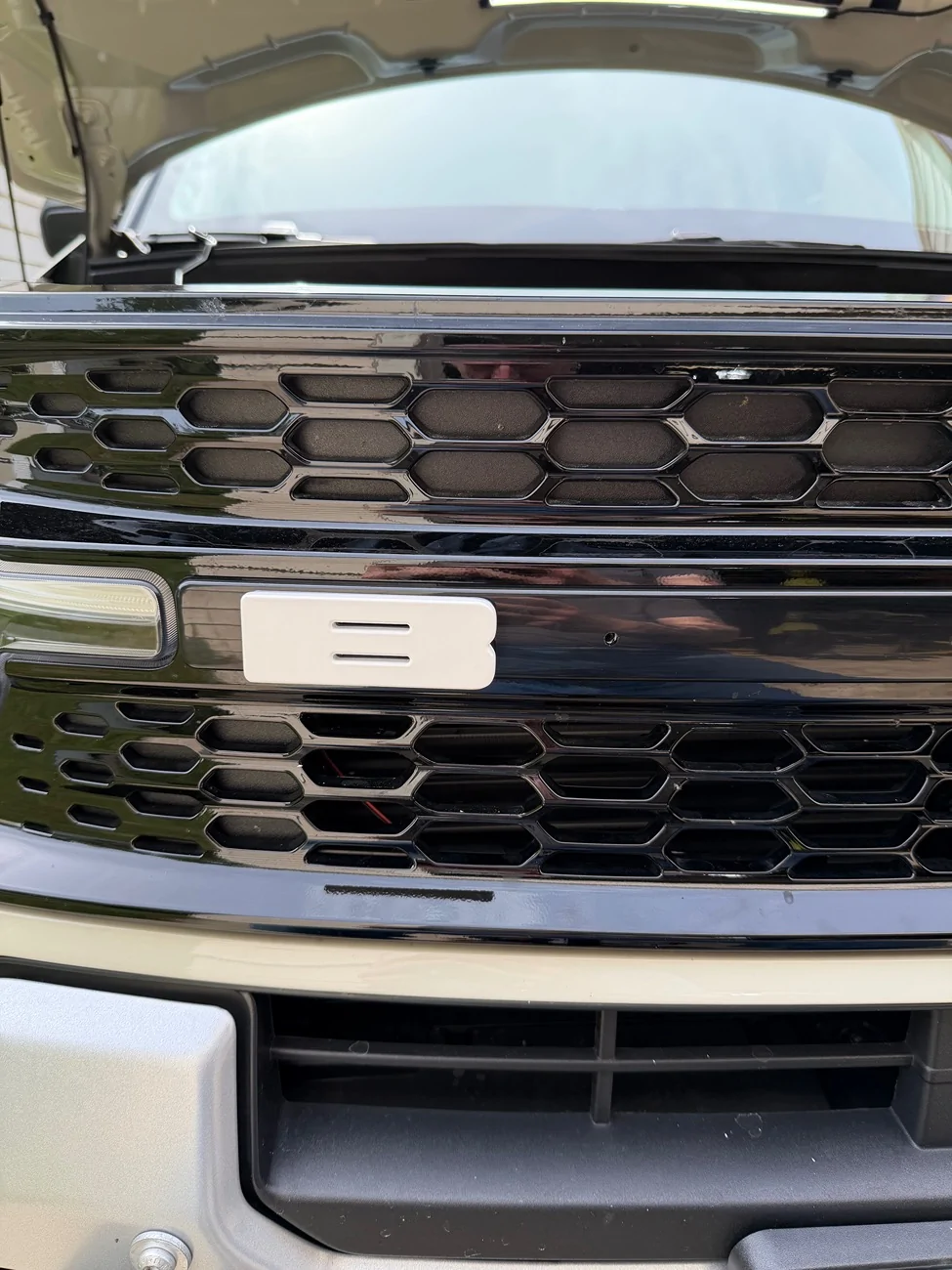 Ford Bronco Sport Front LED letter swap IMG_0739